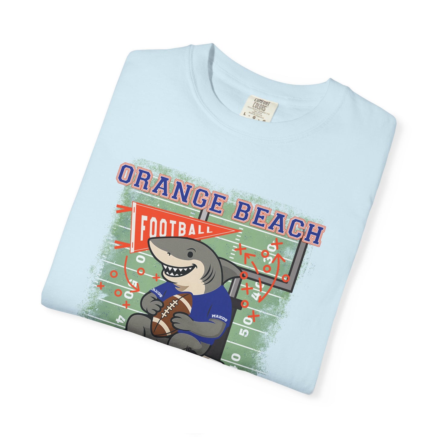 Adult Makos Tailgate Time - Comfort Colors
