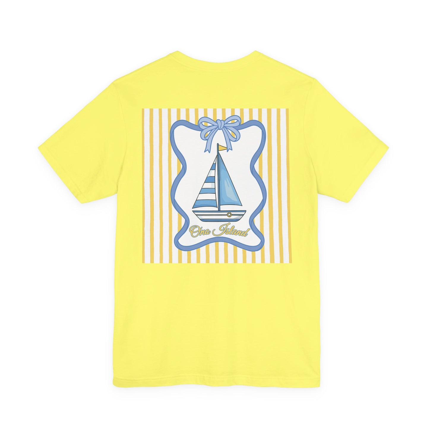 Adult Coquette Sailboat Tee - Bella Canvas