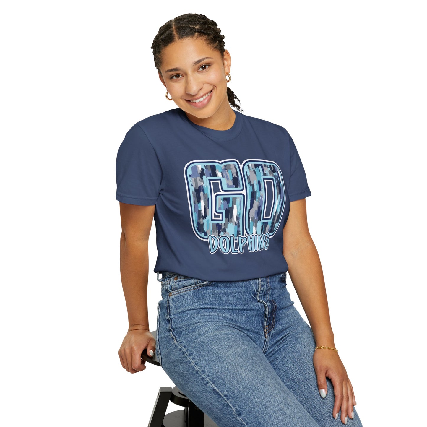 Adult 'GO DOLPHINS' - Comfort Colors