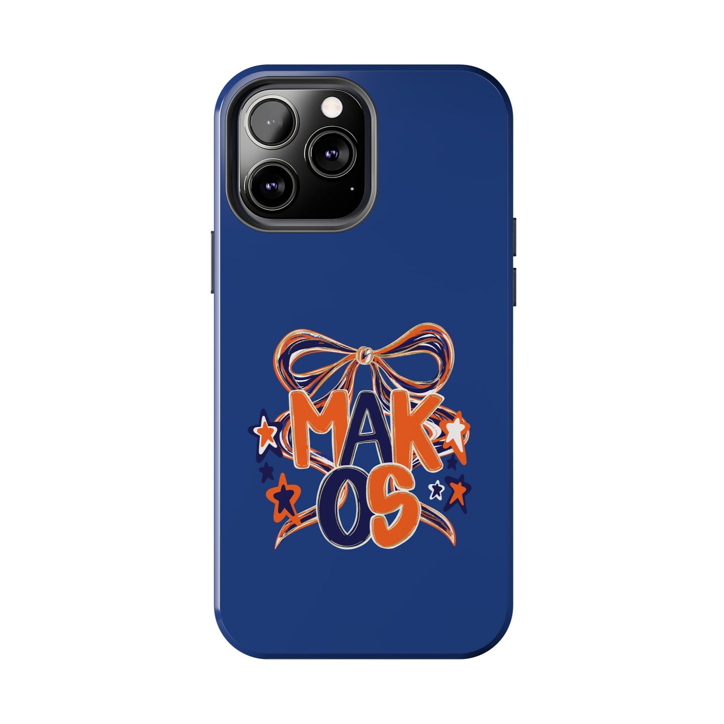 Makos Twirly Ribbon Iphone & Samsung Tough Phone Cases