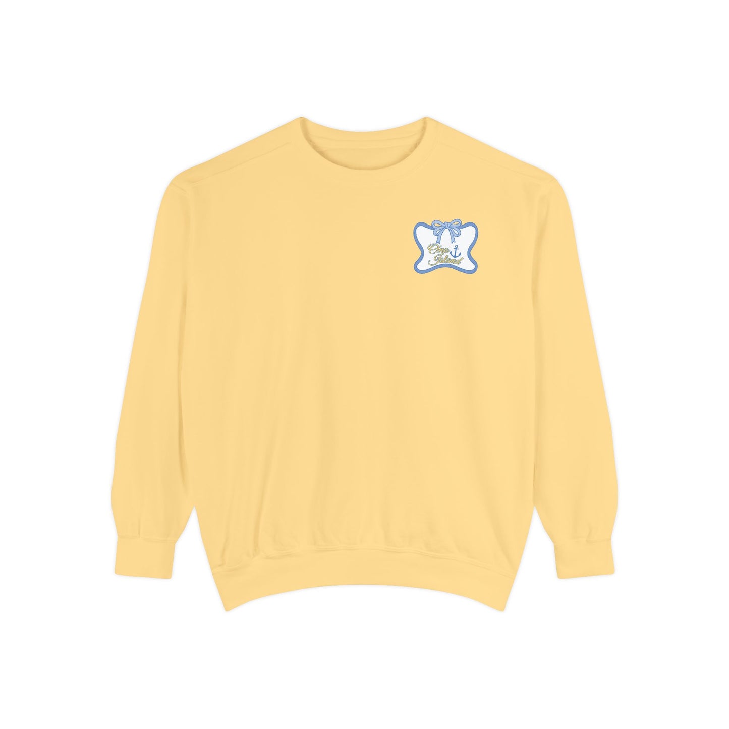 Adult Coquette Sailboat Sweatshirt - Comfort Colors