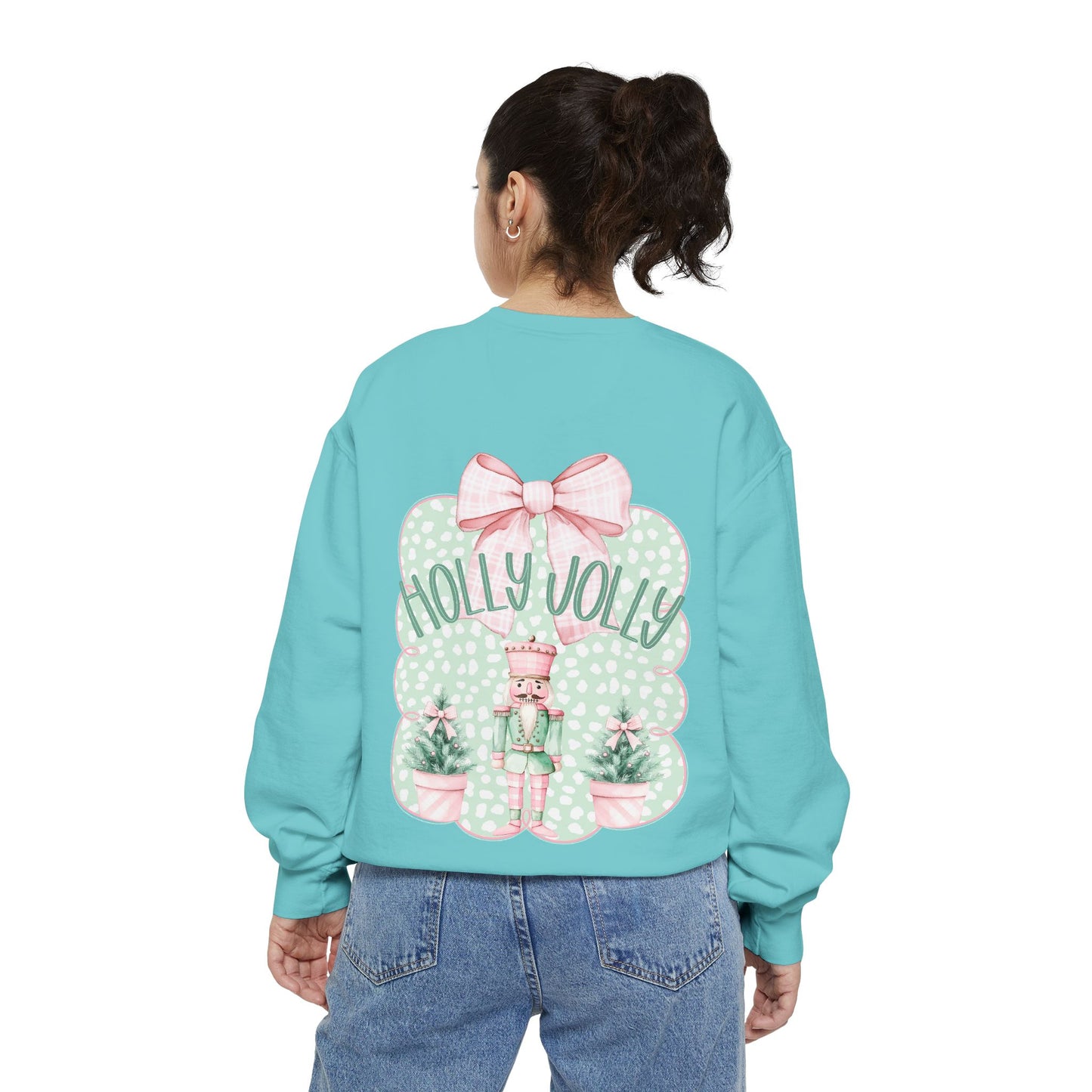 Holly Jolly Unisex Sweatshirt - Comfort Colors