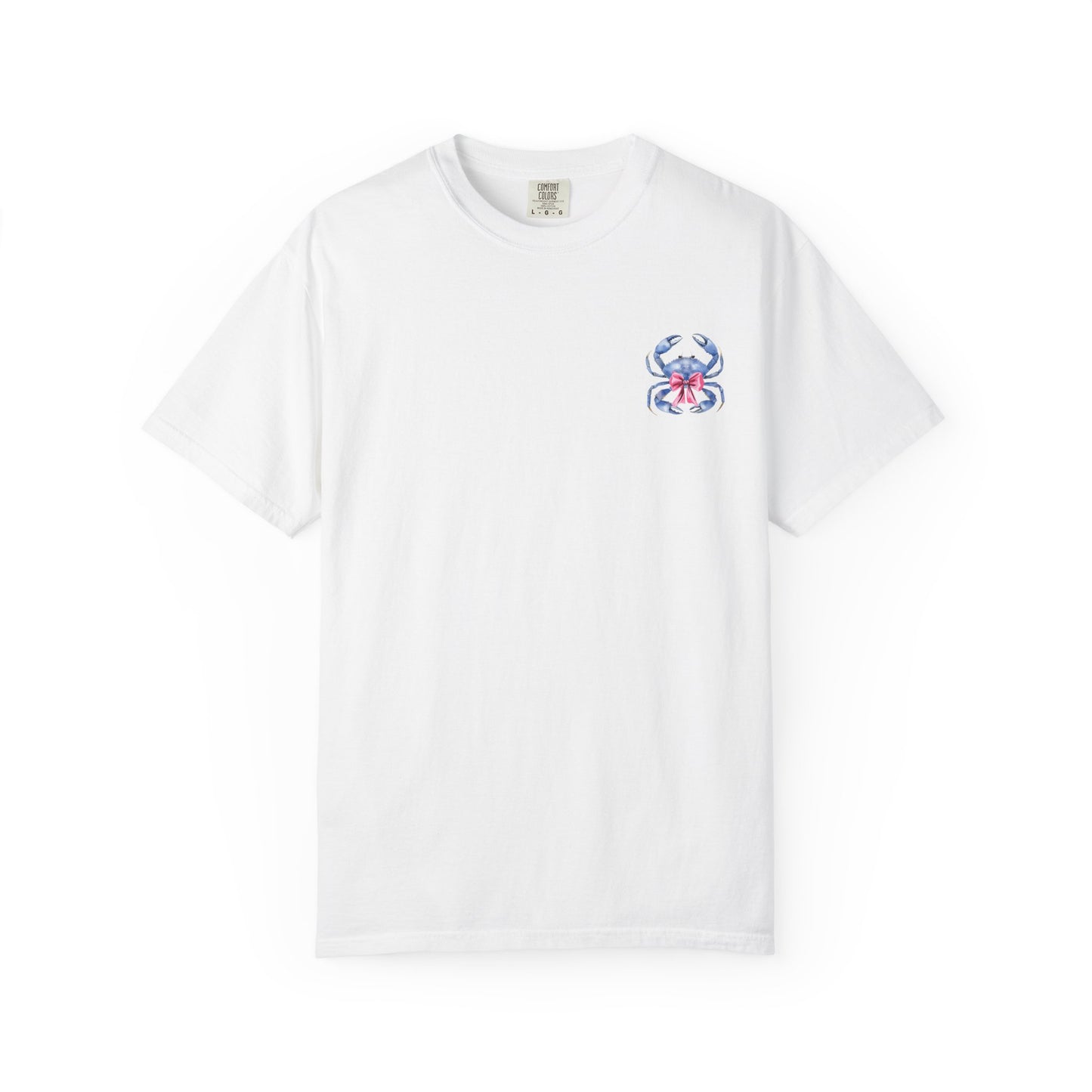 Adult Ono Island Preppy Crab Tee - Comfort Colors