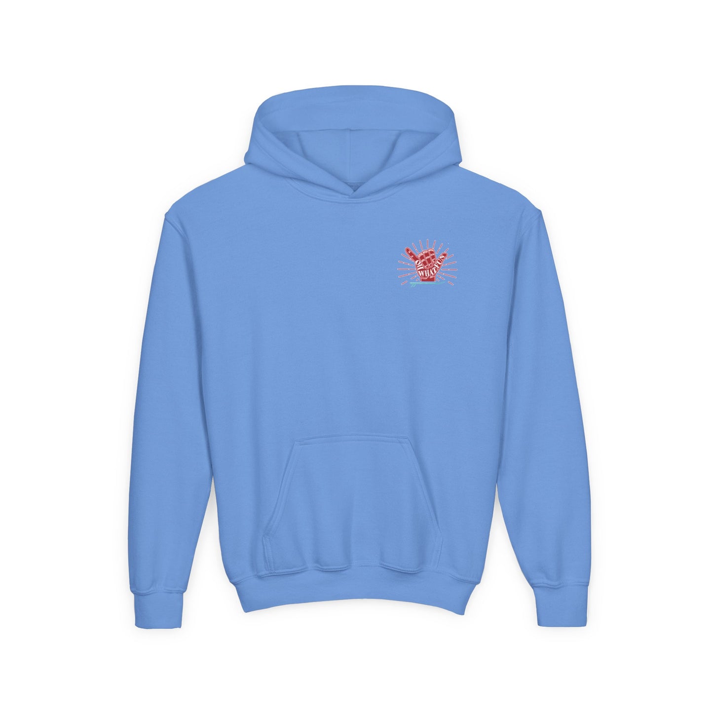 Youth Surfing Christmas Hoodie - Gildan