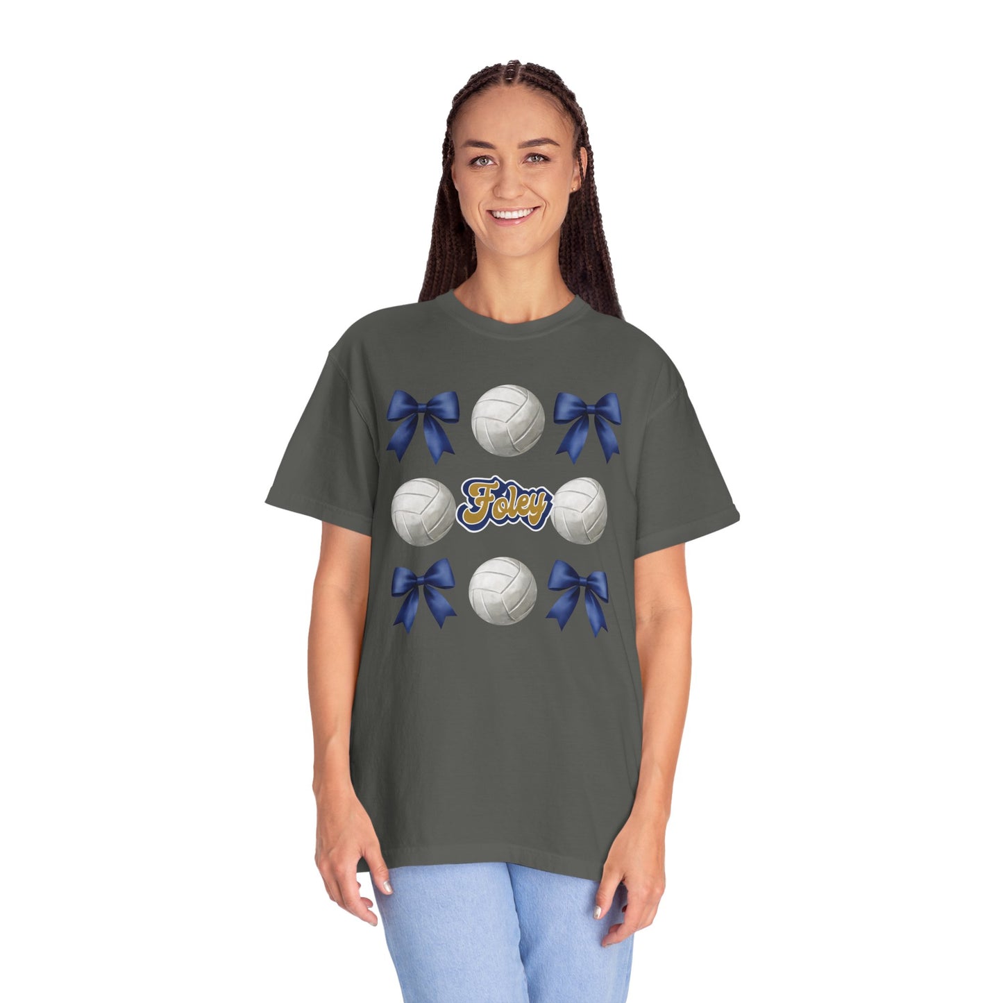 Foley Lions Volleyball T-Shirt- Comfort Colors