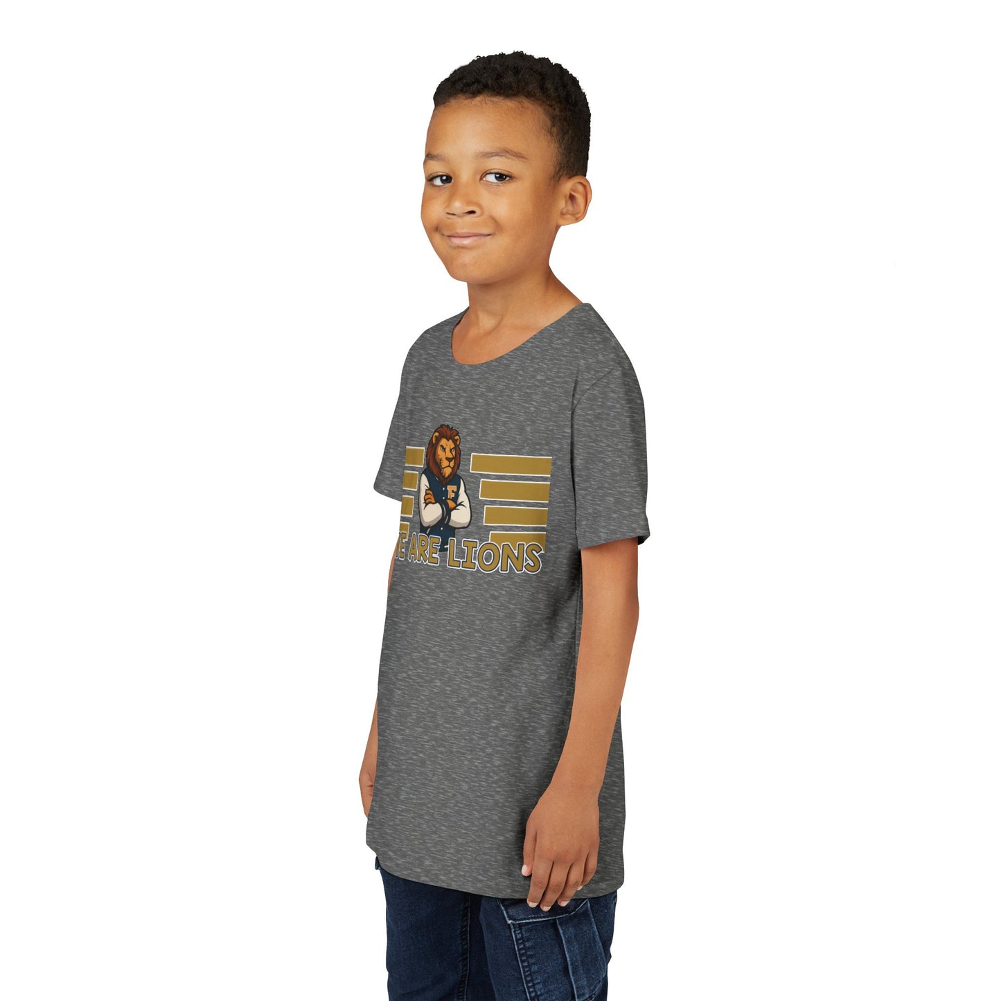 Youth We are Lions T-Shirt - Bella Canvas