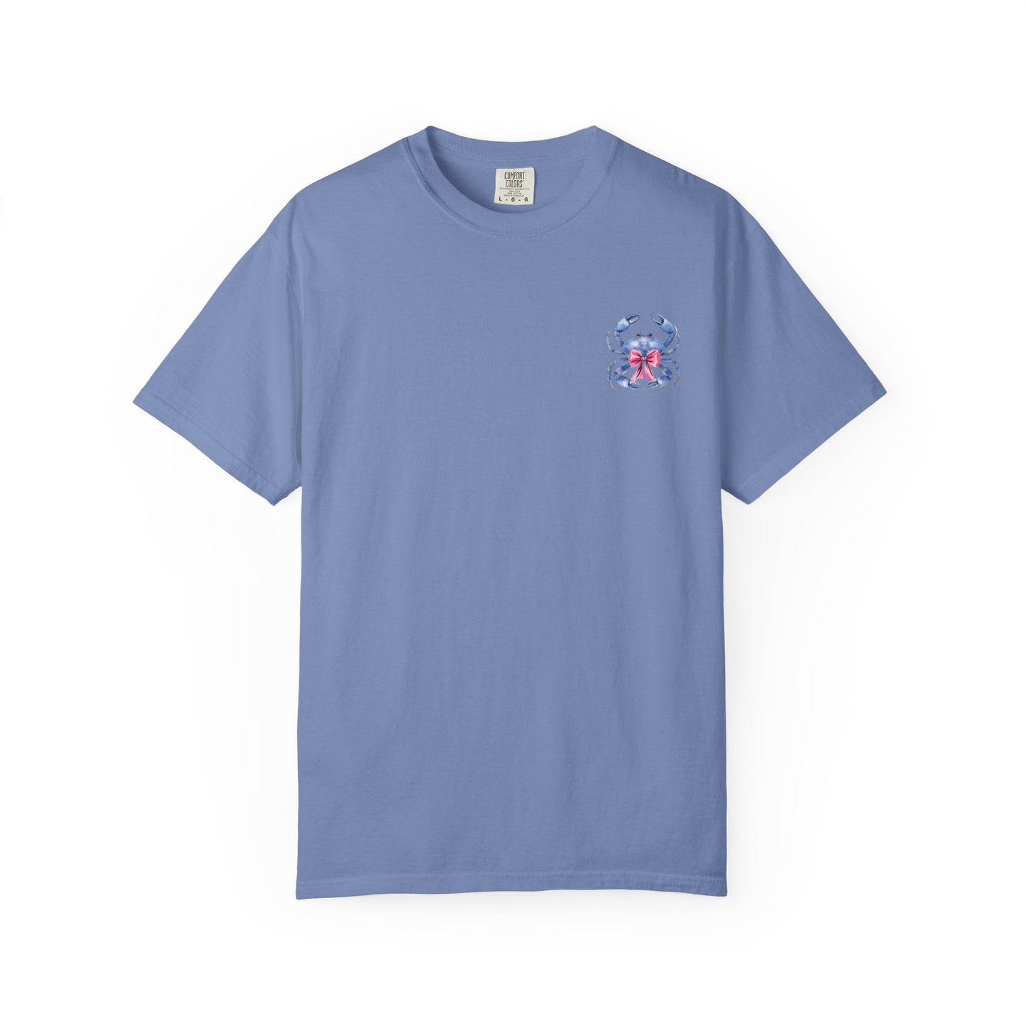 Adult Ono Island Preppy Crab Tee - Comfort Colors