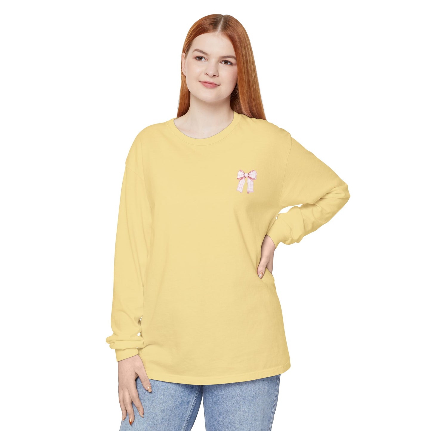 Holly Jolly Long Sleeve Tee - Comfort Colors