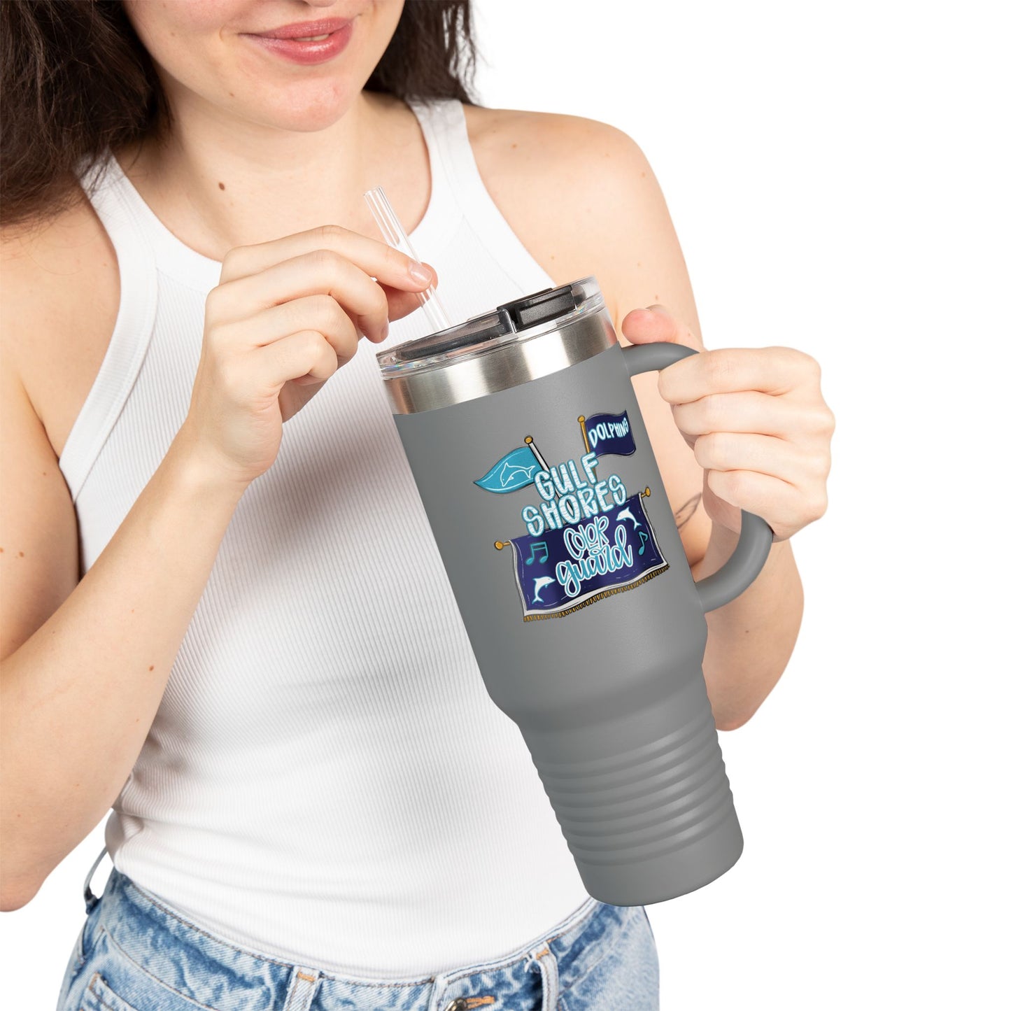 GS Color Guard 2 Sided Insulated Travel Mug