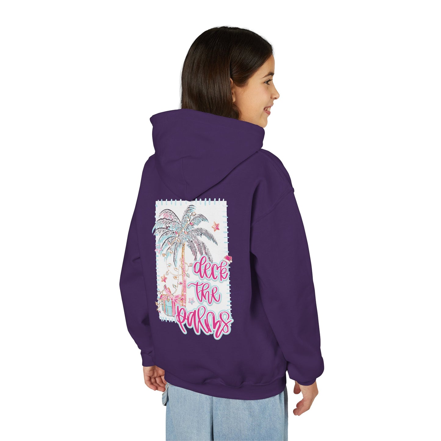 Deck the Palms Hoodie - Gildan