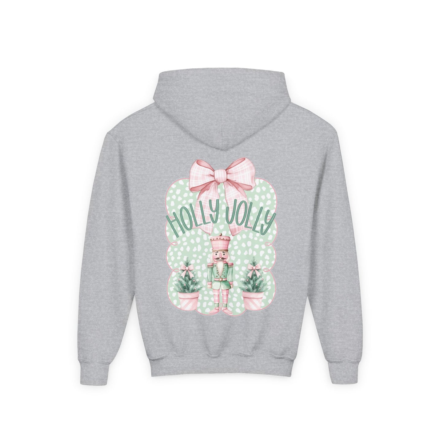 Youth Coquette Holly Jolly - Gildan