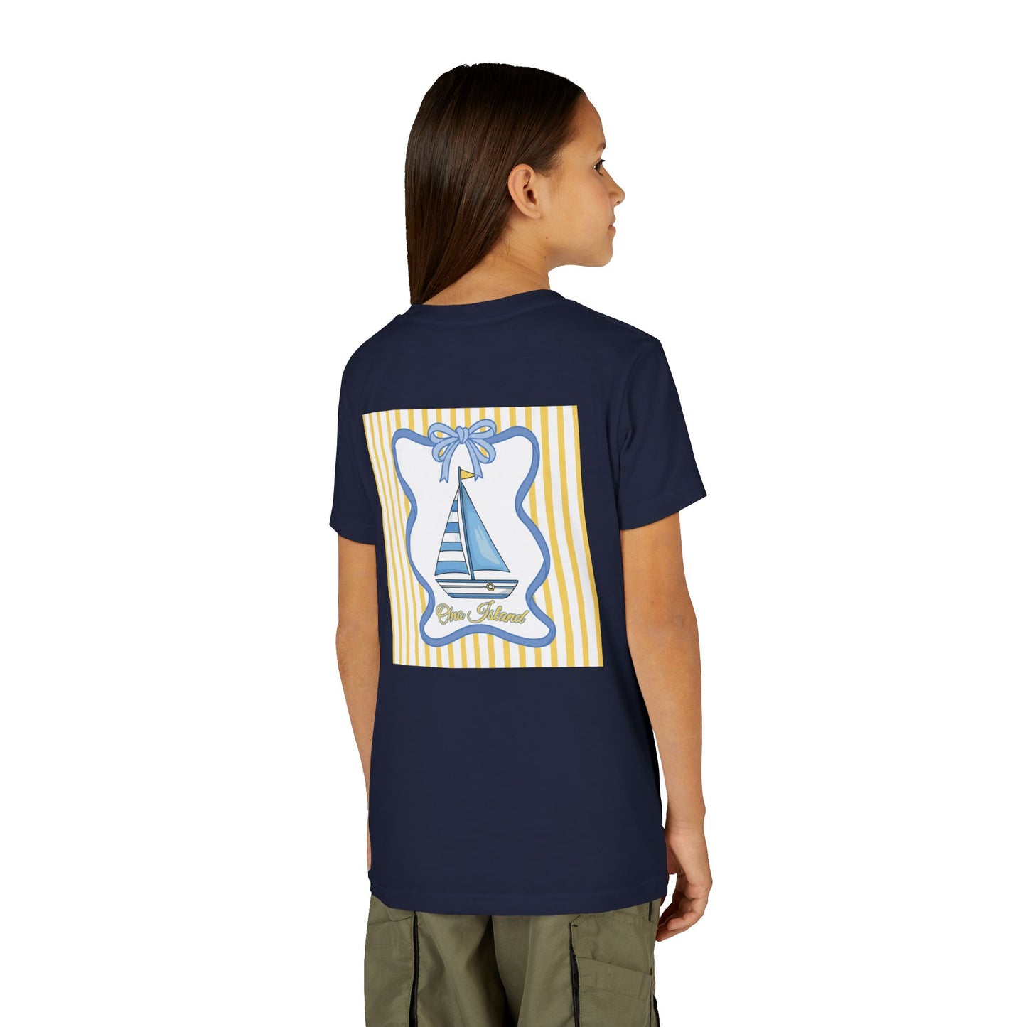 Youth Coquette Nautical Ono Tee - Bella Canvas