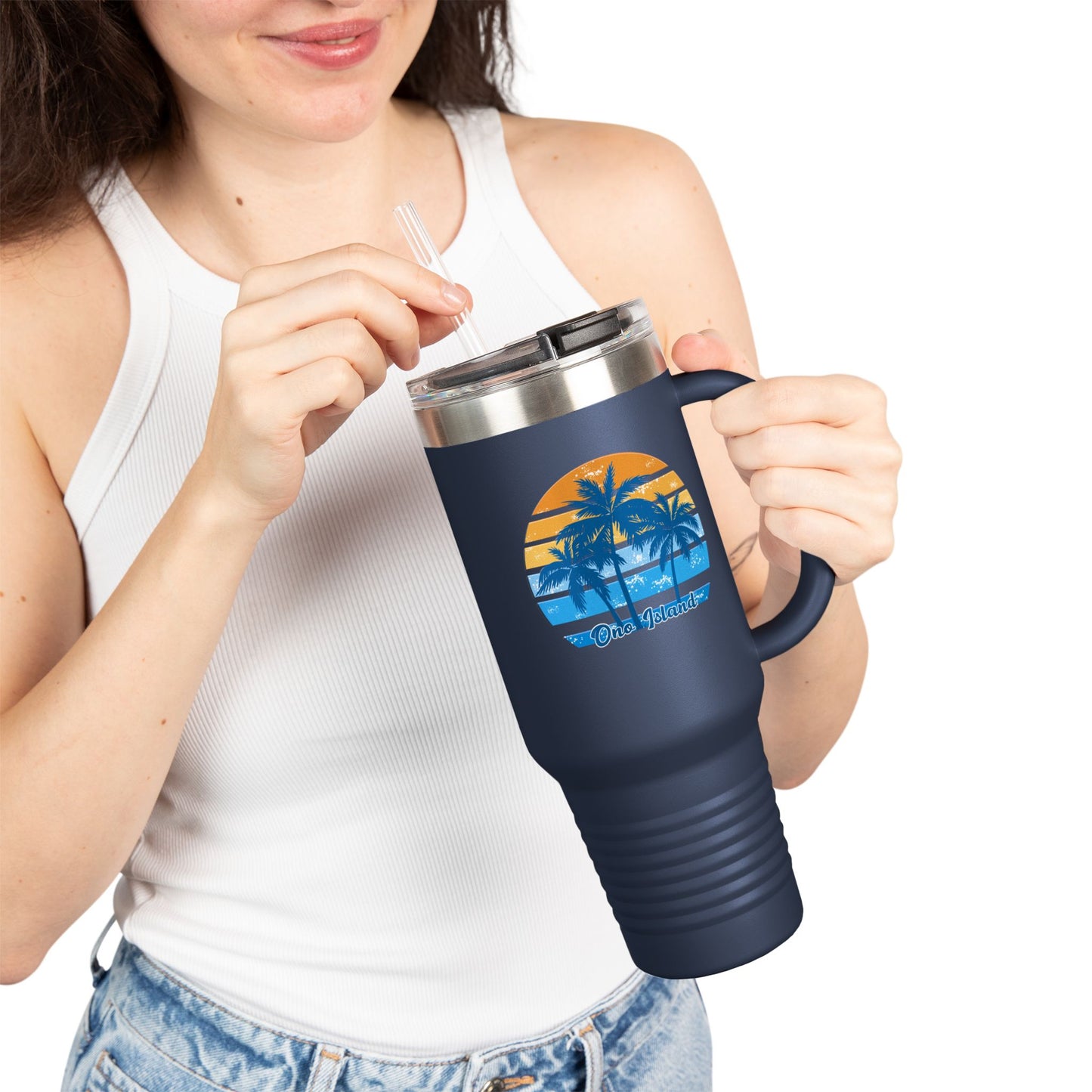 Ono Island Insulated Travel Mug, 40oz