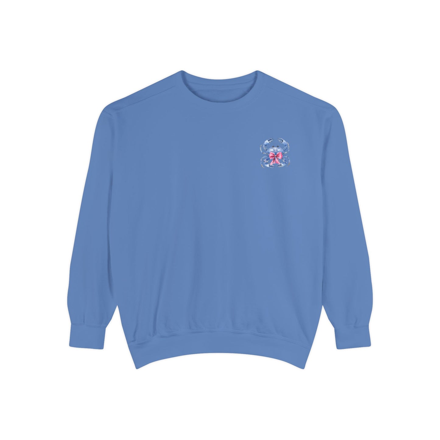 Adult Ono Island Preppy Crab Sweatshirt - Comfort Colors