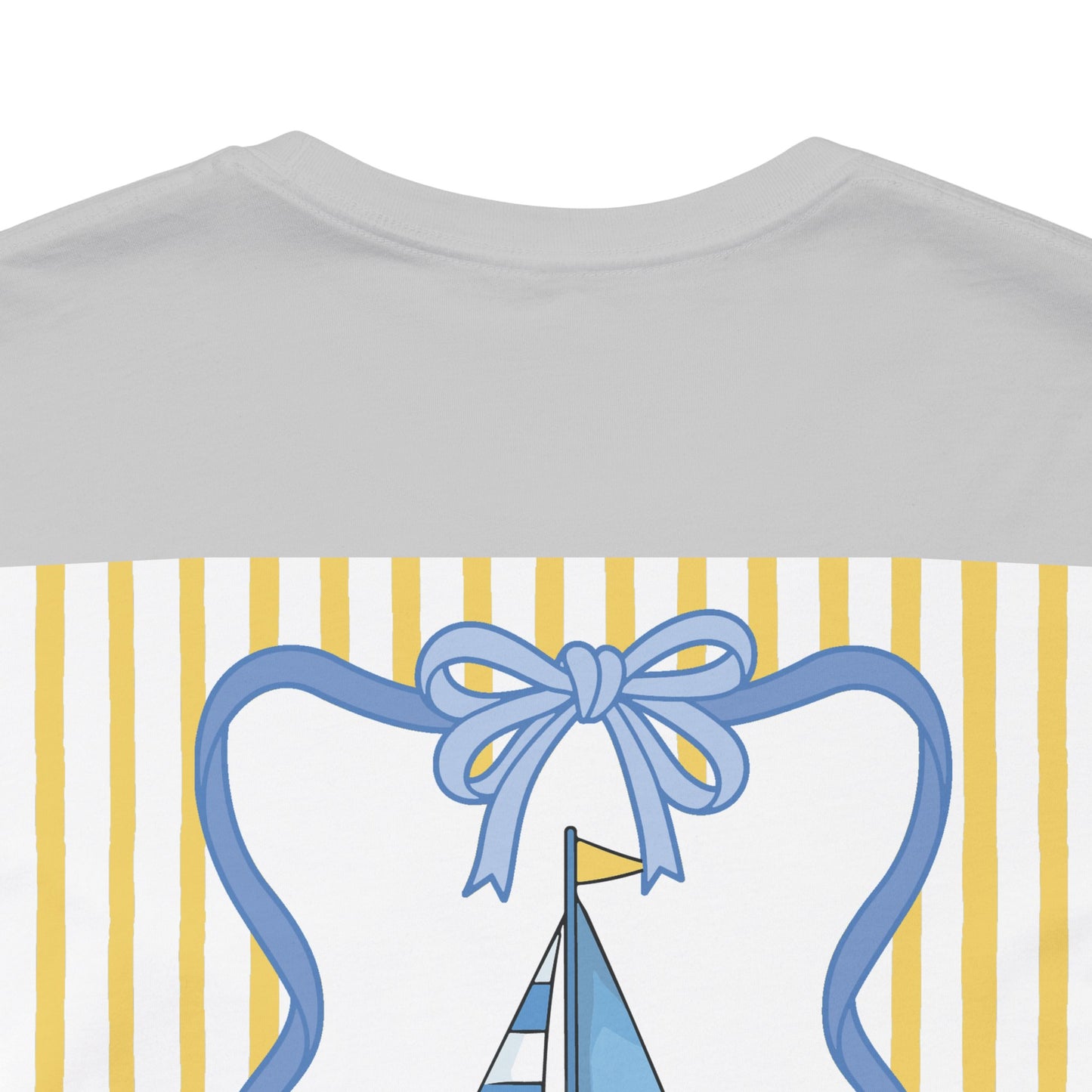 Adult Coquette Sailboat Tee - Bella Canvas