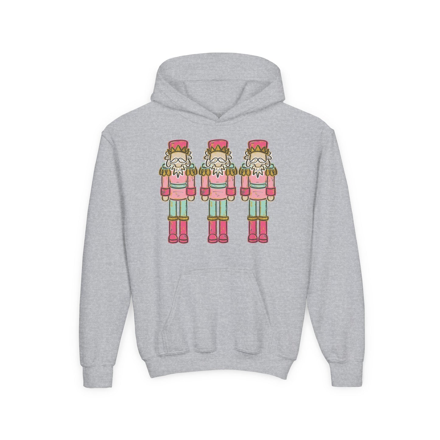 Pastel Nutcrackers Hoodie - Gildan
