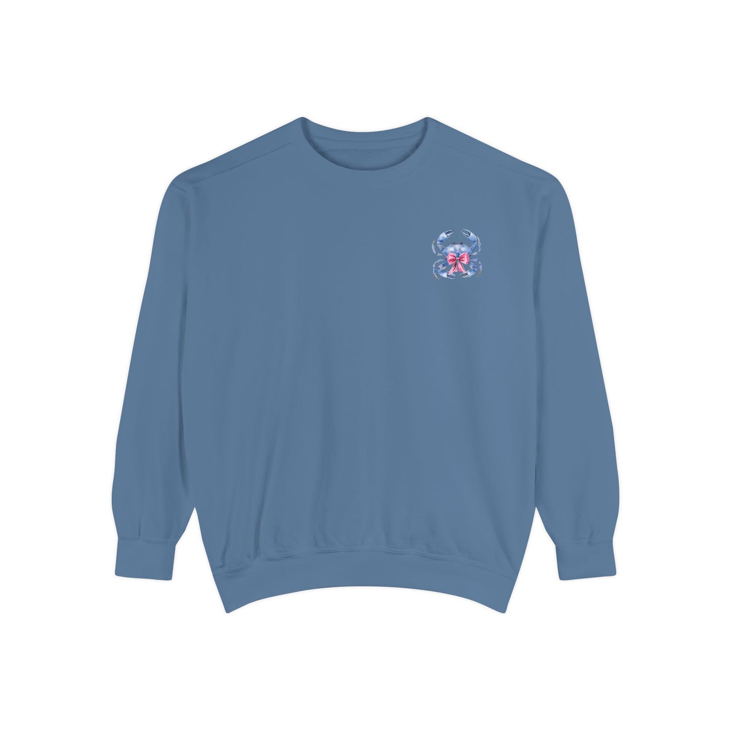 Adult Ono Island Preppy Crab Sweatshirt - Comfort Colors