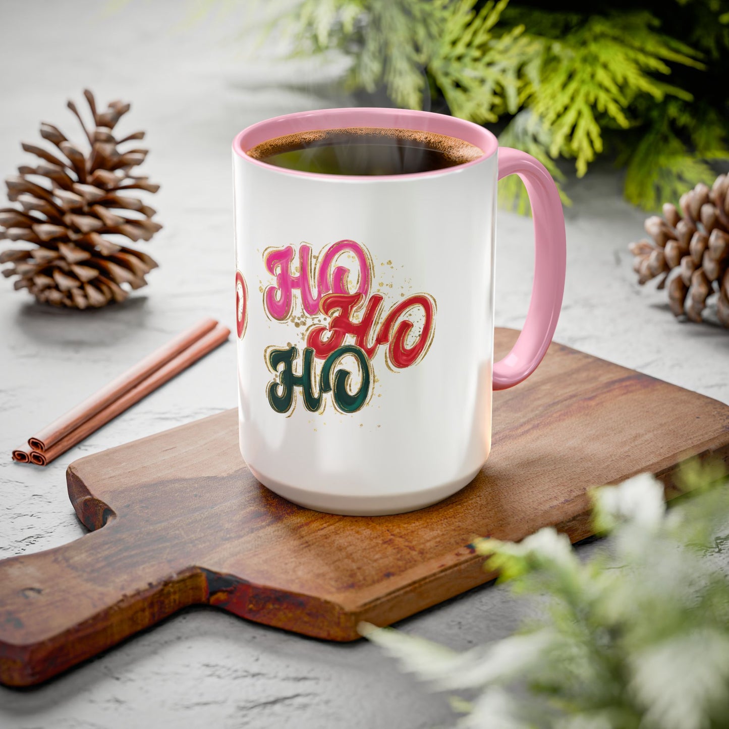 HO HO HO Holiday Mug
