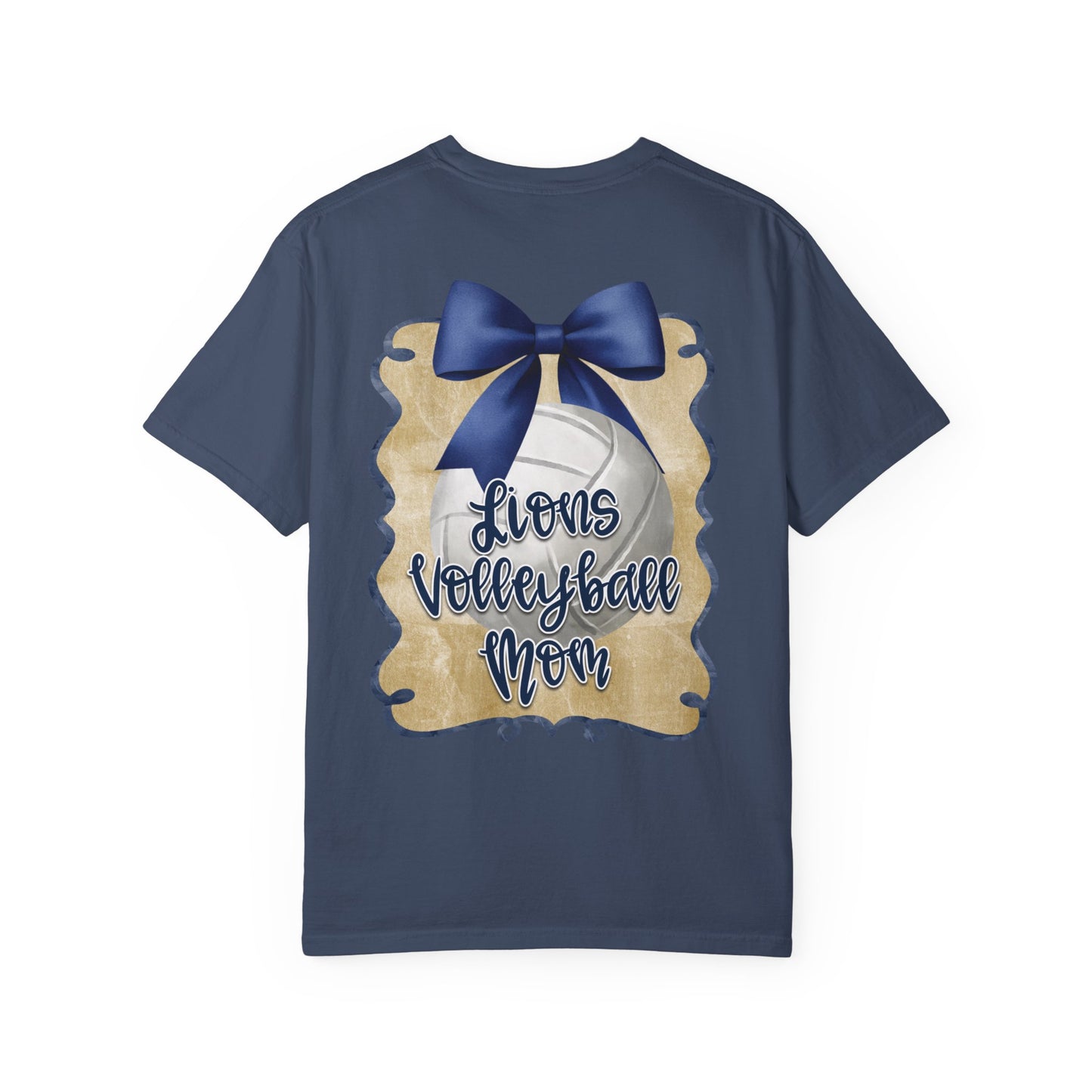 Adult Foley Lions Volleyball Mom T-Shirt - Comfort Colors