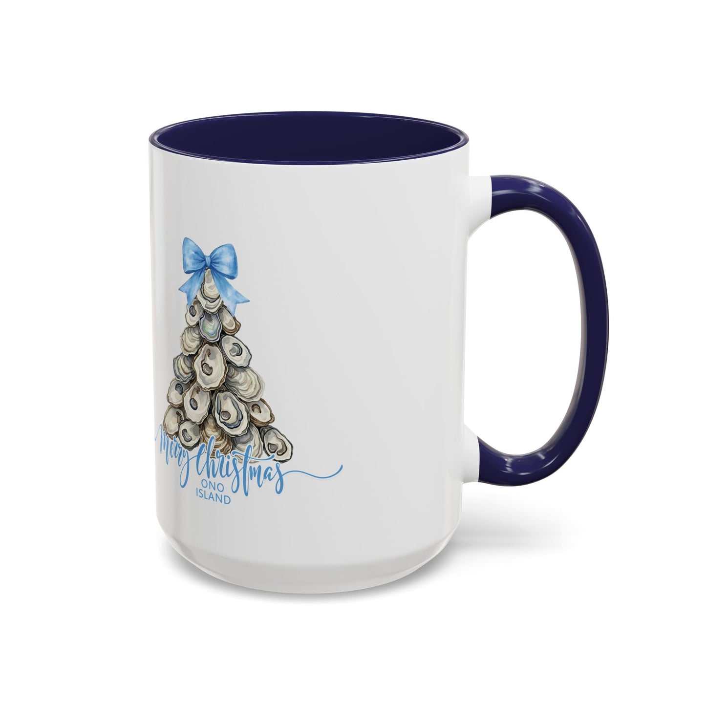 Ono Island Christmas Oyster Tree Mug