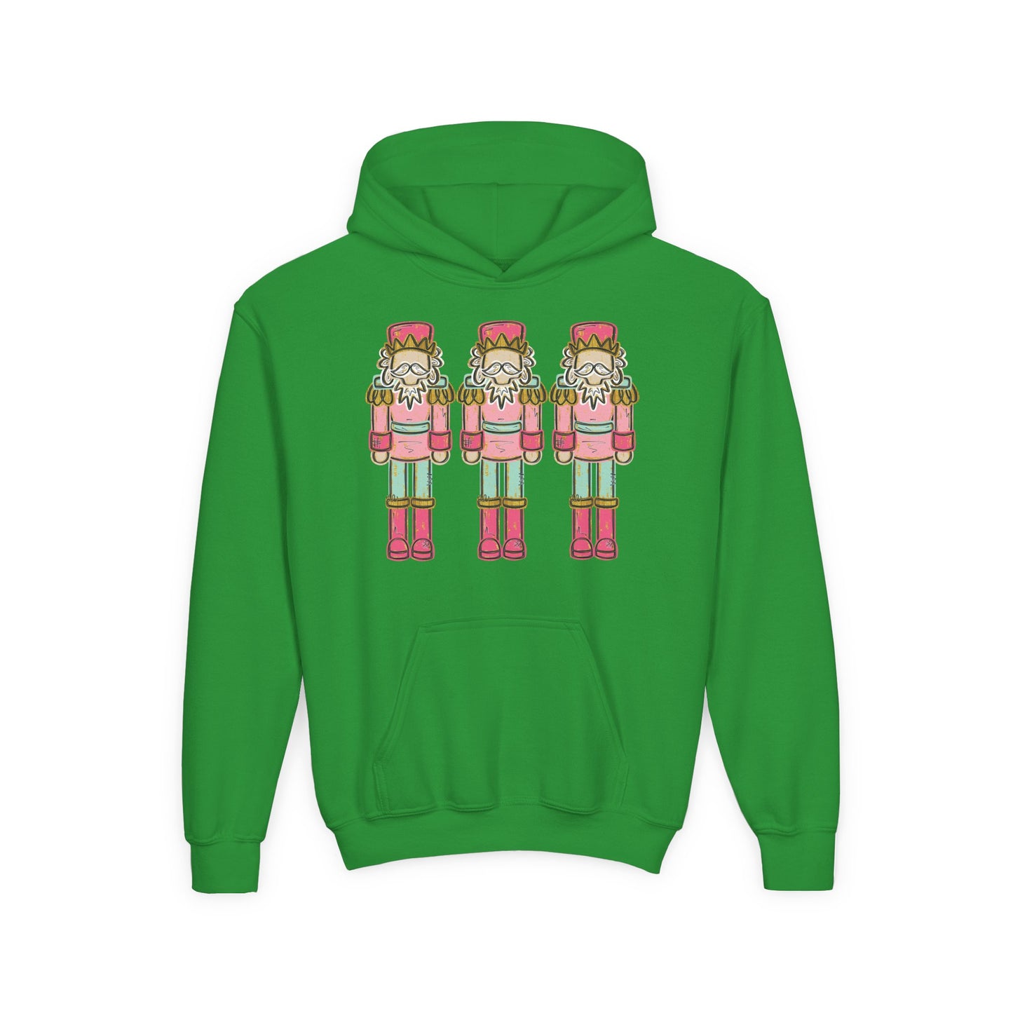 Pastel Nutcrackers Hoodie - Gildan
