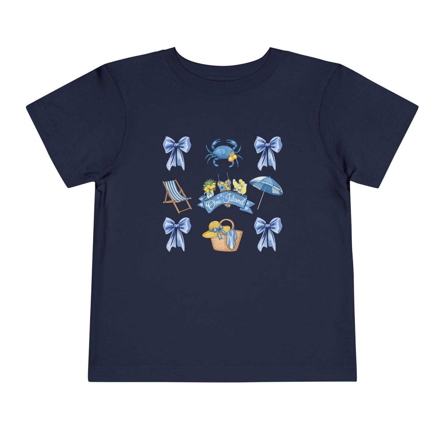 Toddler Coquette Ono Island Tee - Bella Canvas