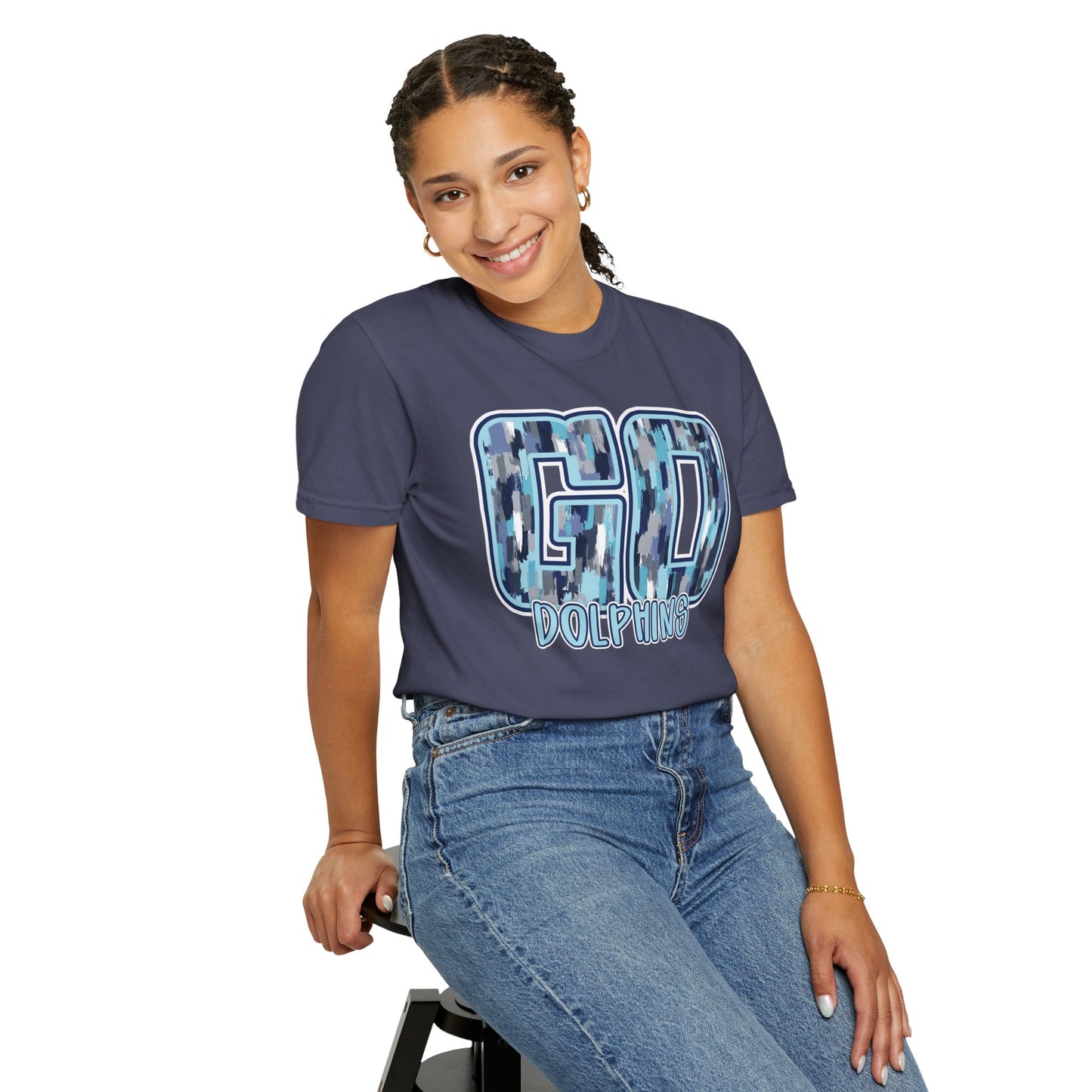 Adult 'GO DOLPHINS' - Comfort Colors