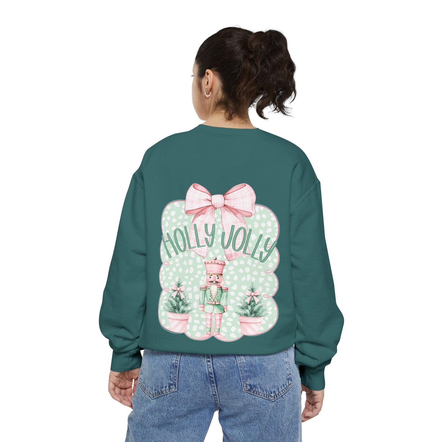 Holly Jolly Unisex Sweatshirt - Comfort Colors