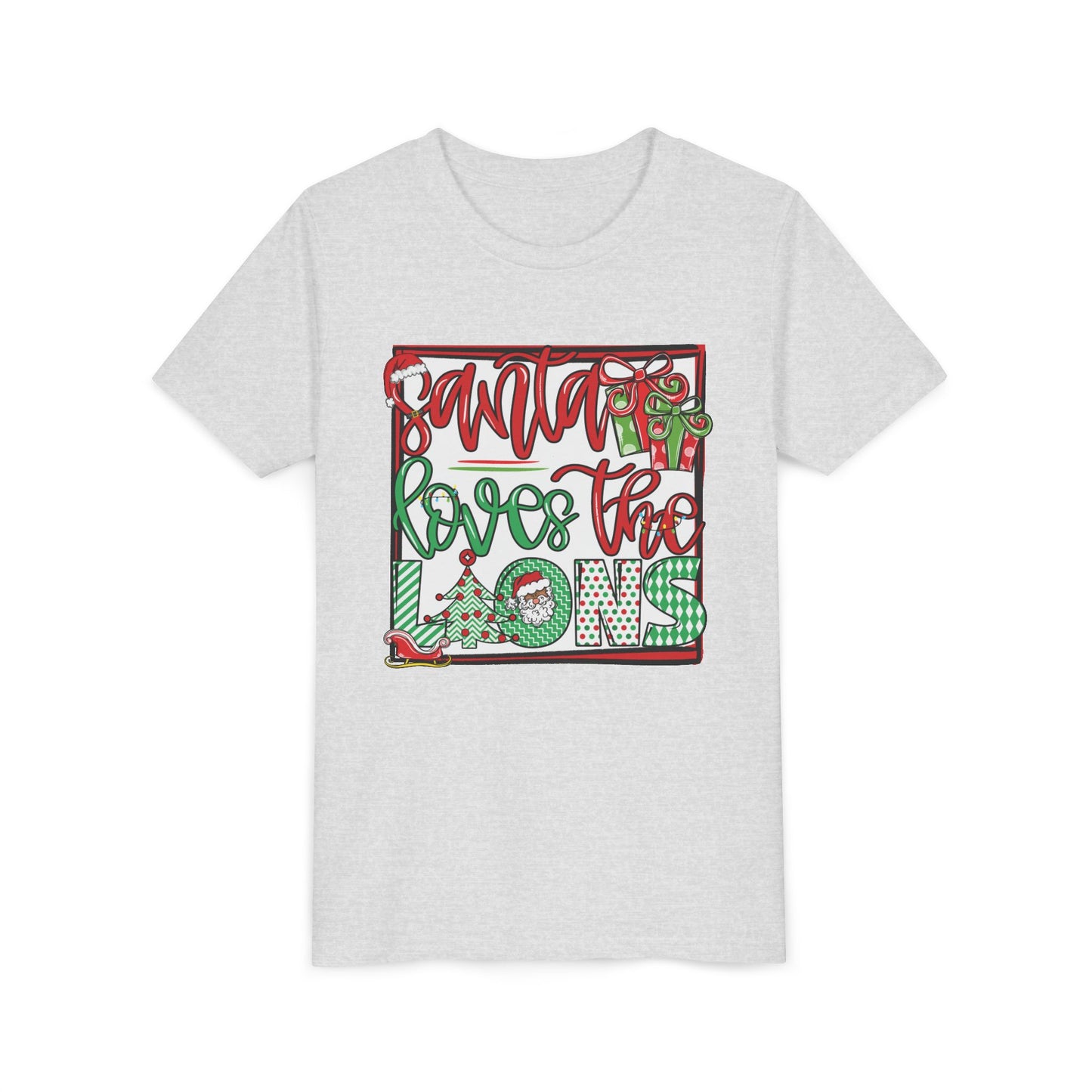 Youth Lions Christmas - Bella Canvas