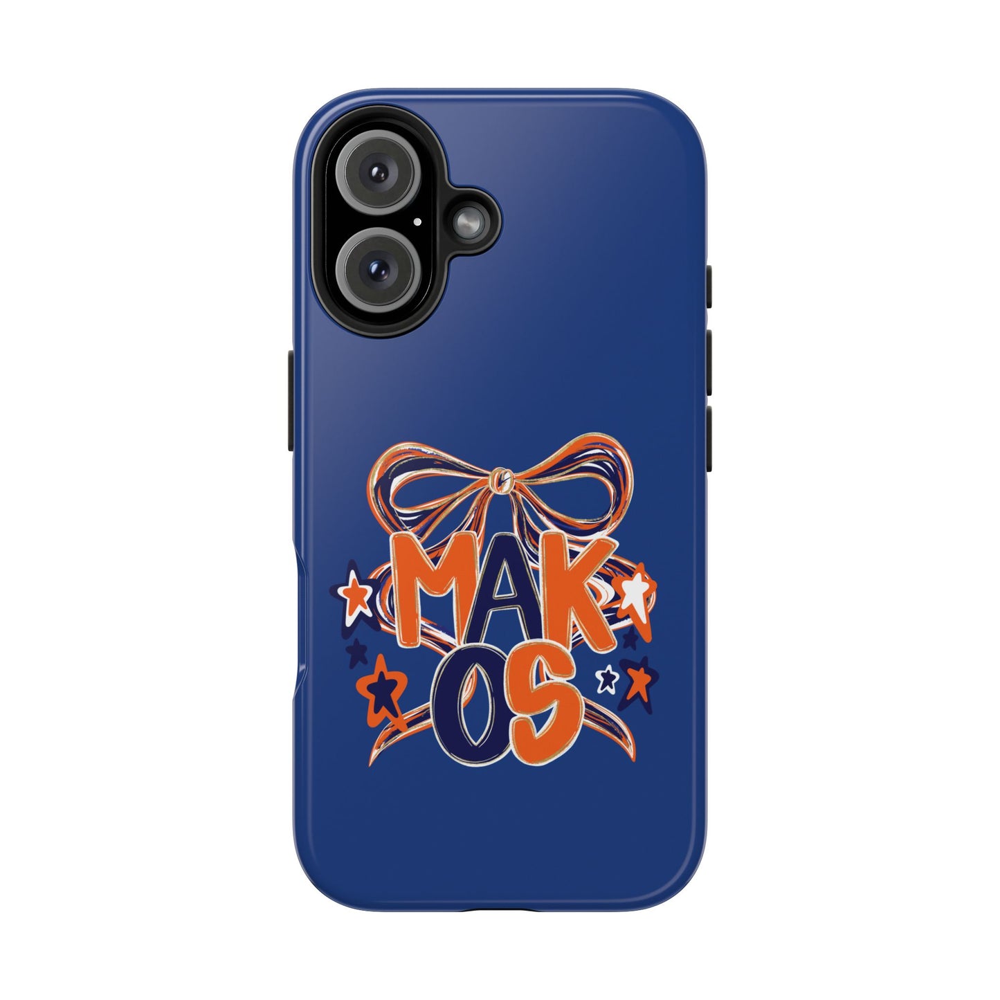 Makos Twirly Ribbon Iphone & Samsung Tough Phone Cases