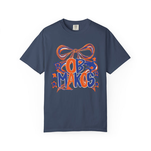 Adult OB Makos Bow Tee - Comfort Colors