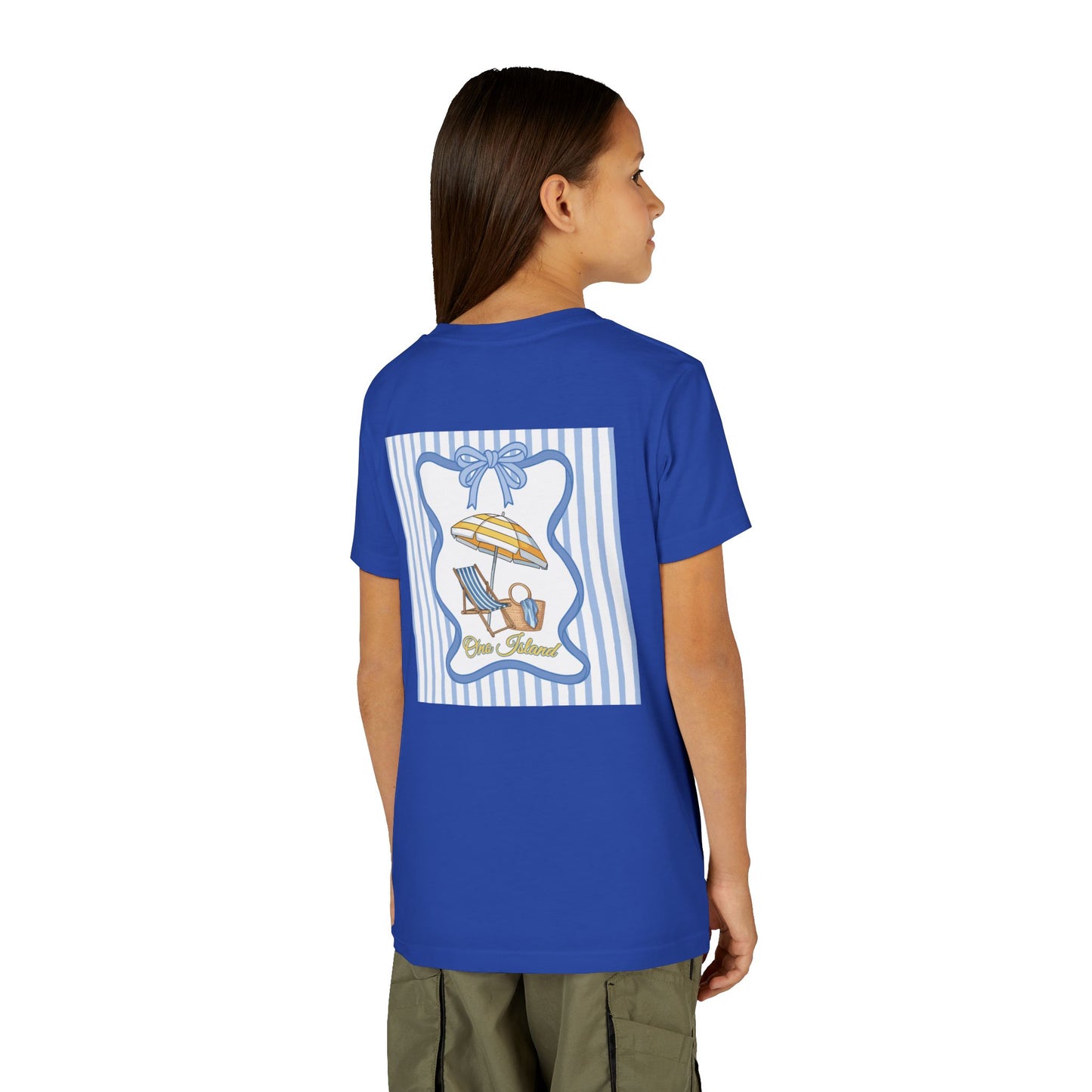Youth Coquette Beachy Tee - Bella Canvas