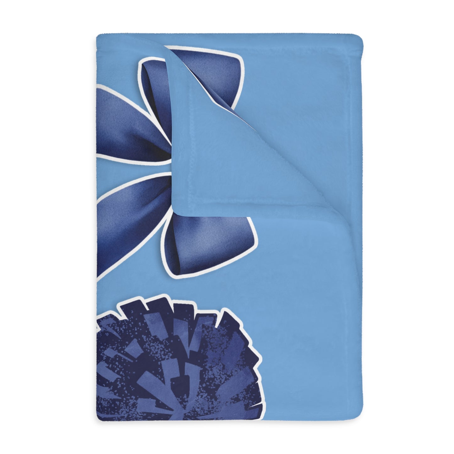 Dolphin Coquette 2 Sided Blanket