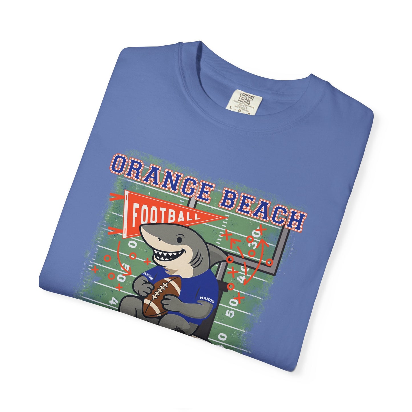 Adult Makos Tailgate Time - Comfort Colors