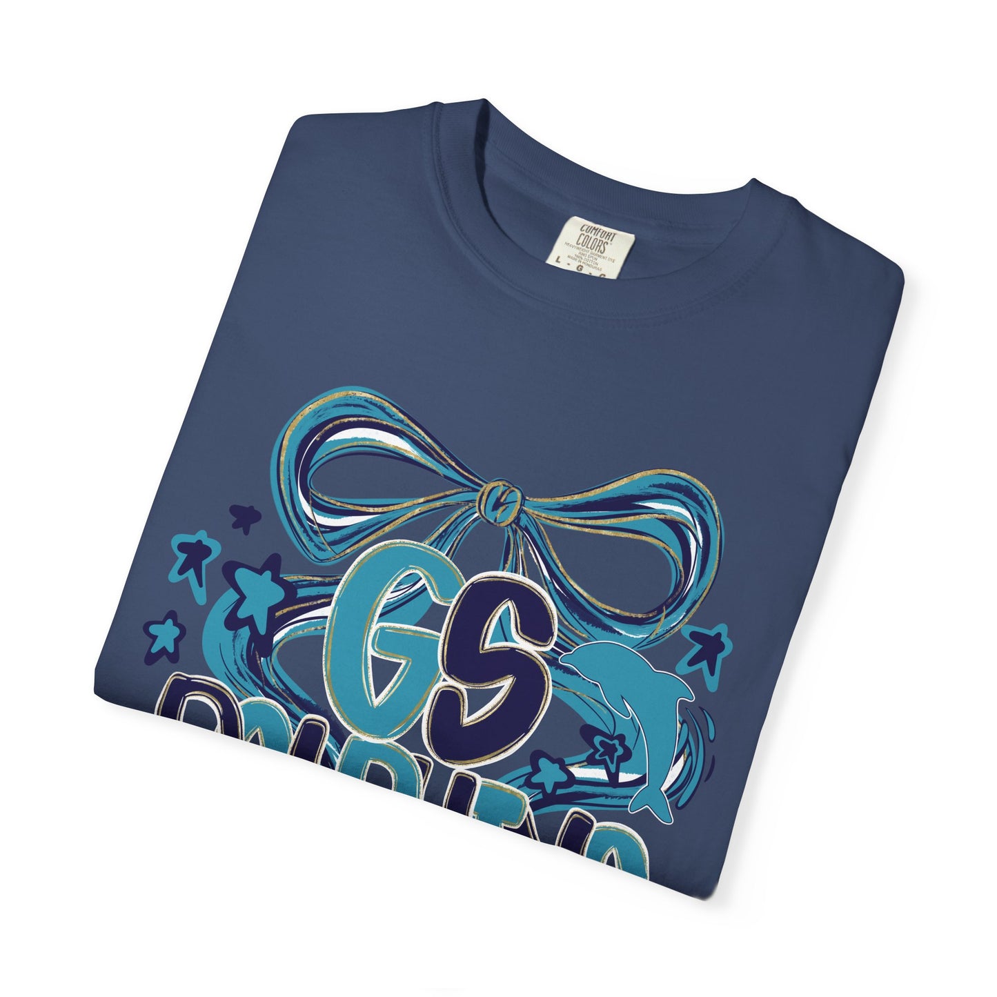 Adult GS Dolphins Bow - Comfort Colors