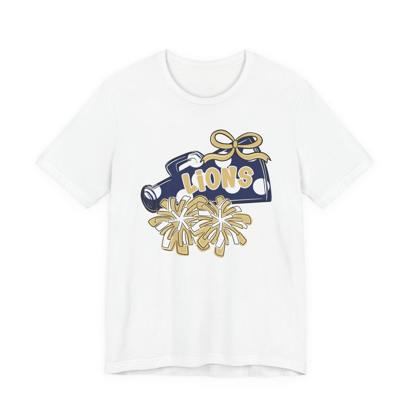 Lions Cheer Spirit Tee - Bella Canvas
