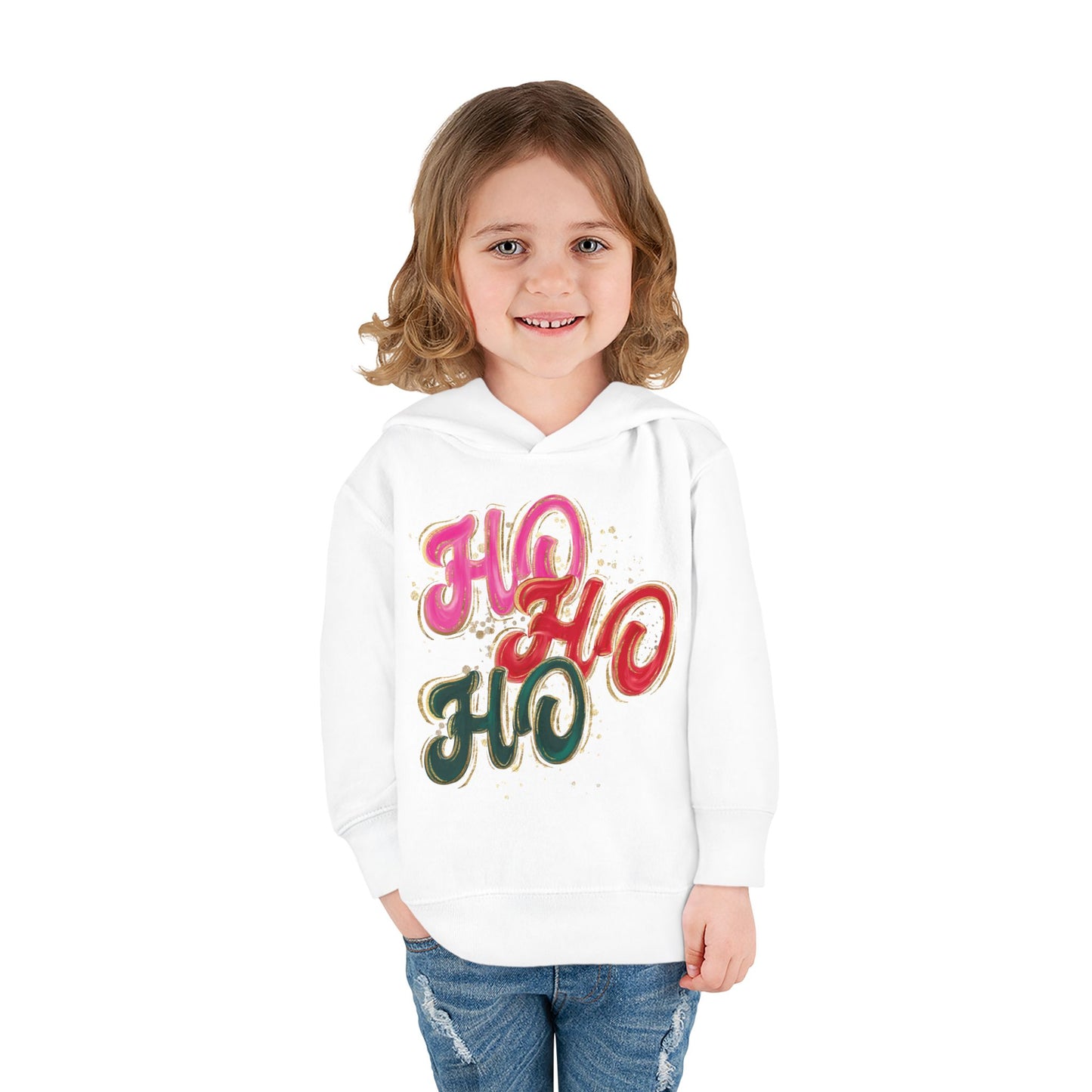 Toddler HO HO HO Hoodie - Rabbit Skins Brand