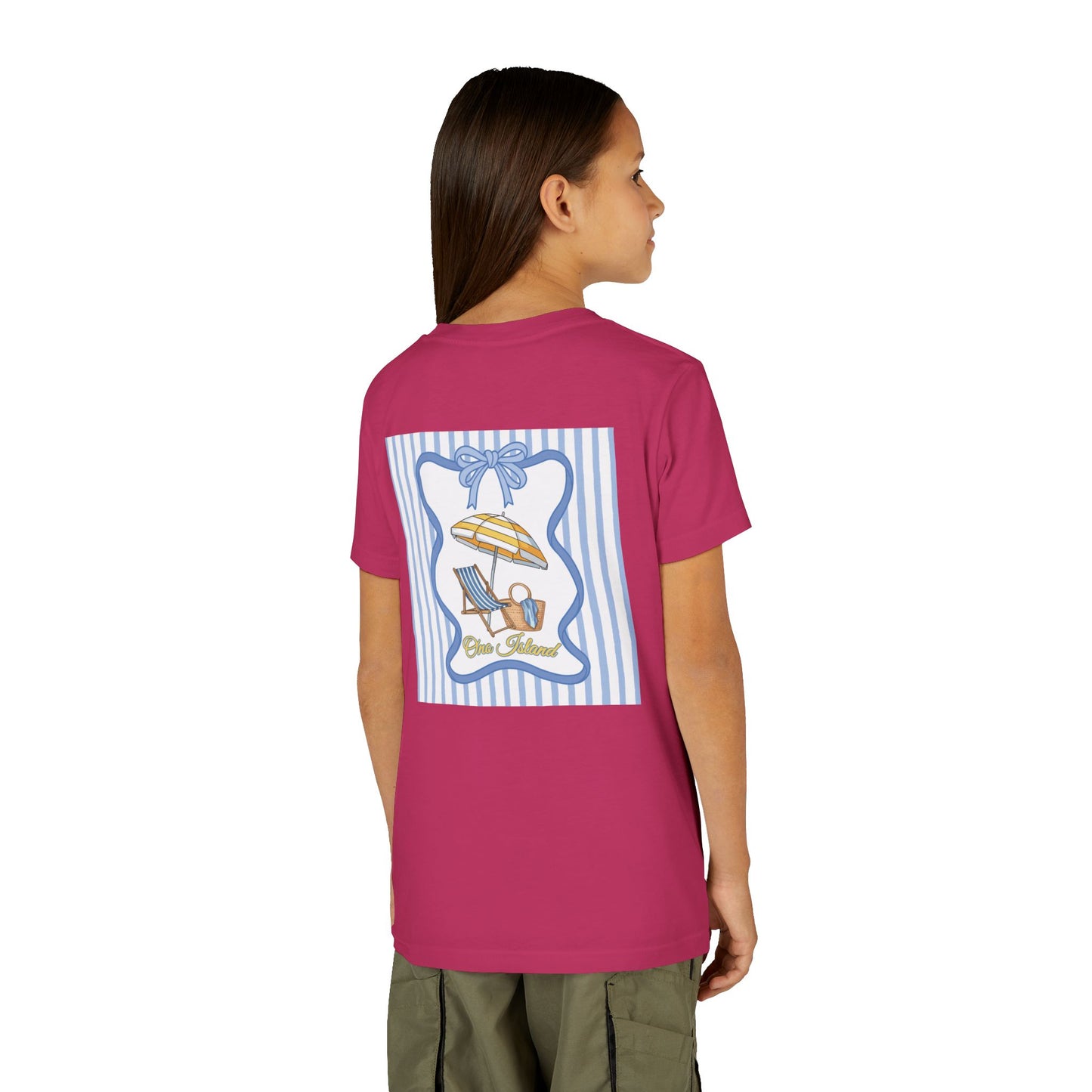 Youth Coquette Beachy Tee - Bella Canvas