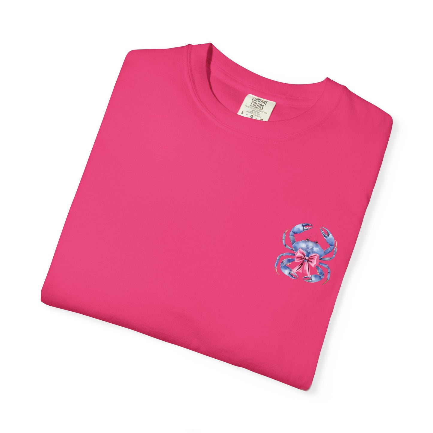 Adult Ono Island Preppy Crab Tee - Comfort Colors