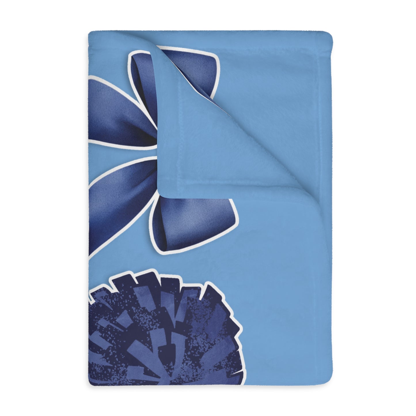 Dolphin Coquette 2 Sided Blanket