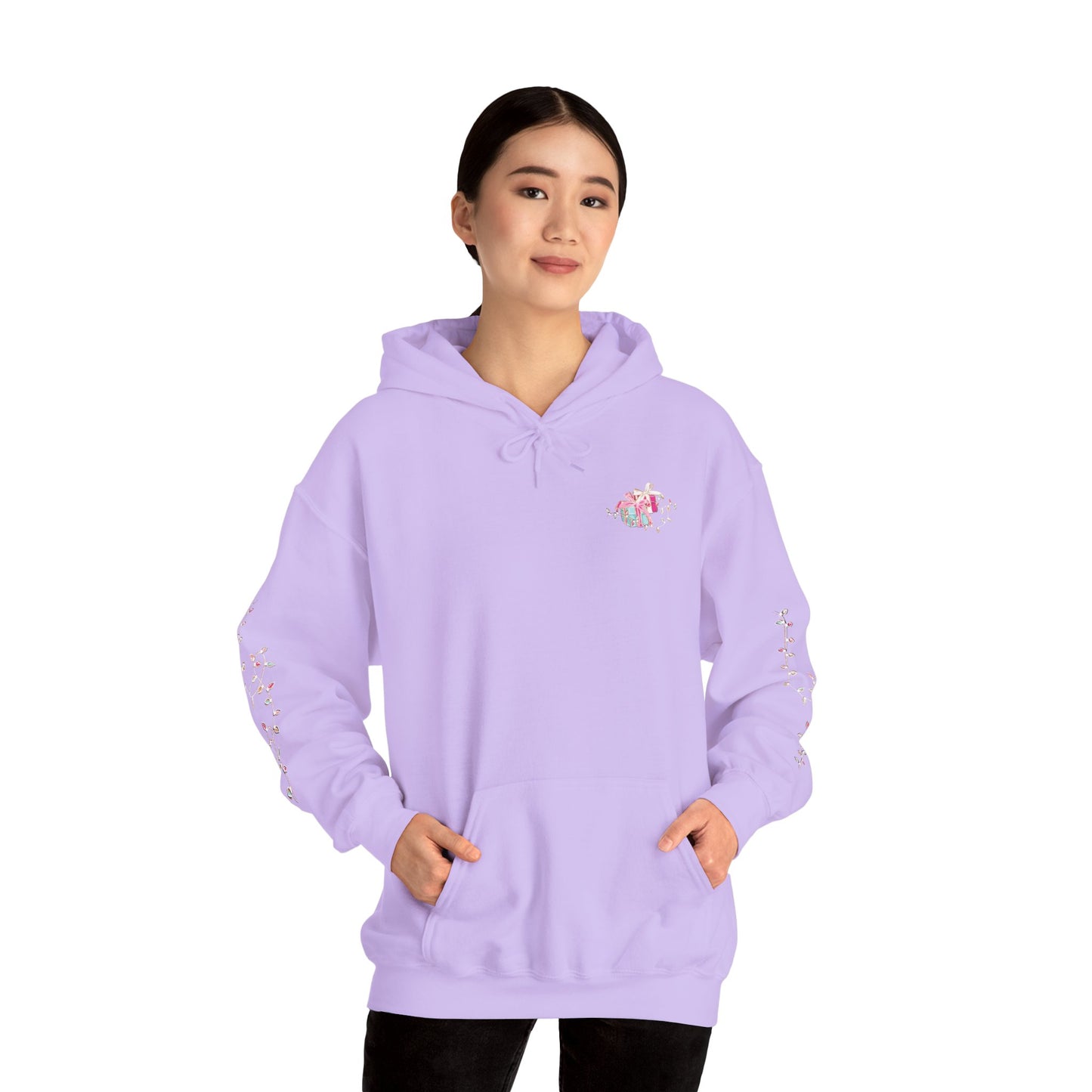 Flamingo Flamingle All The Way Hoodie - Gildan