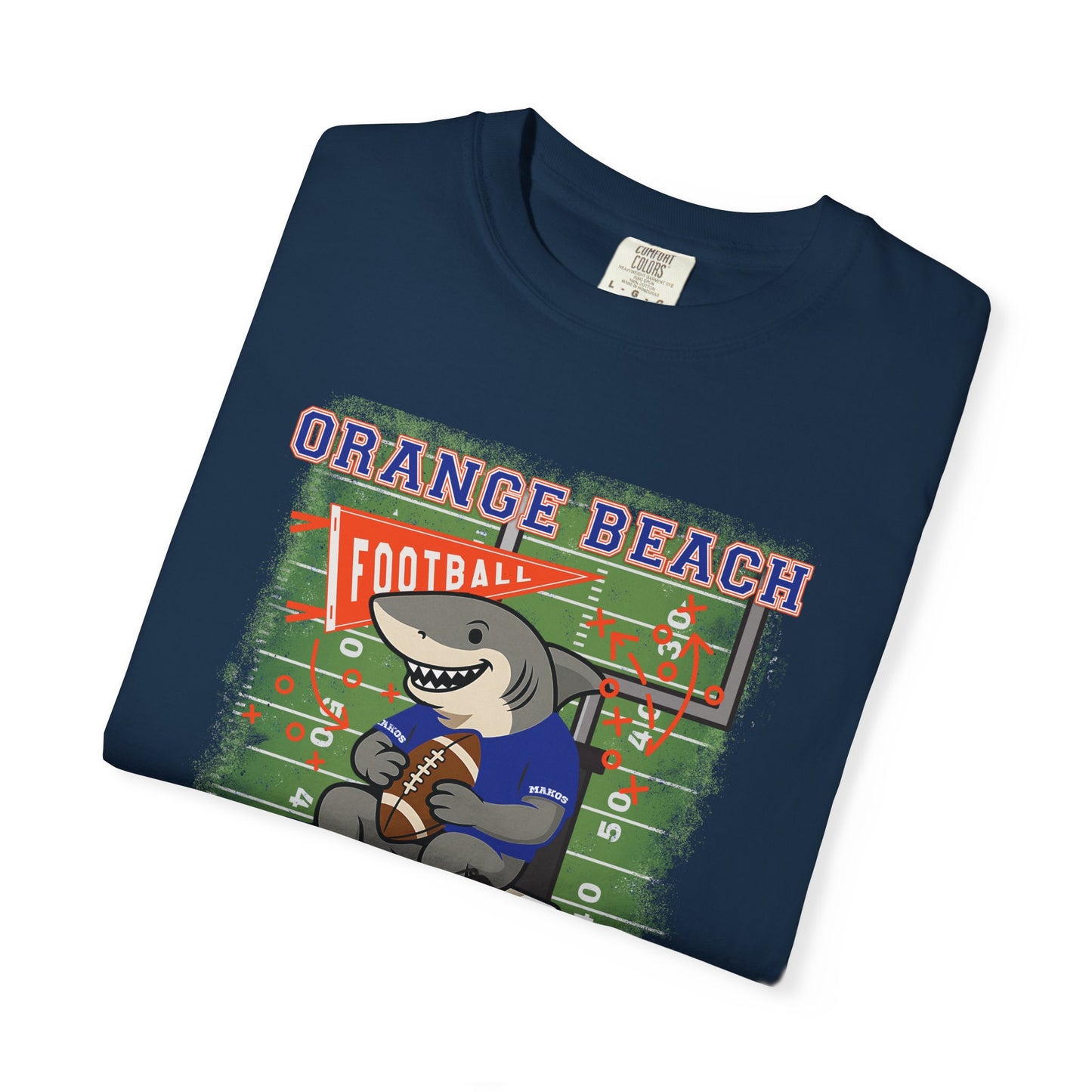 Adult Makos Tailgate Time - Comfort Colors