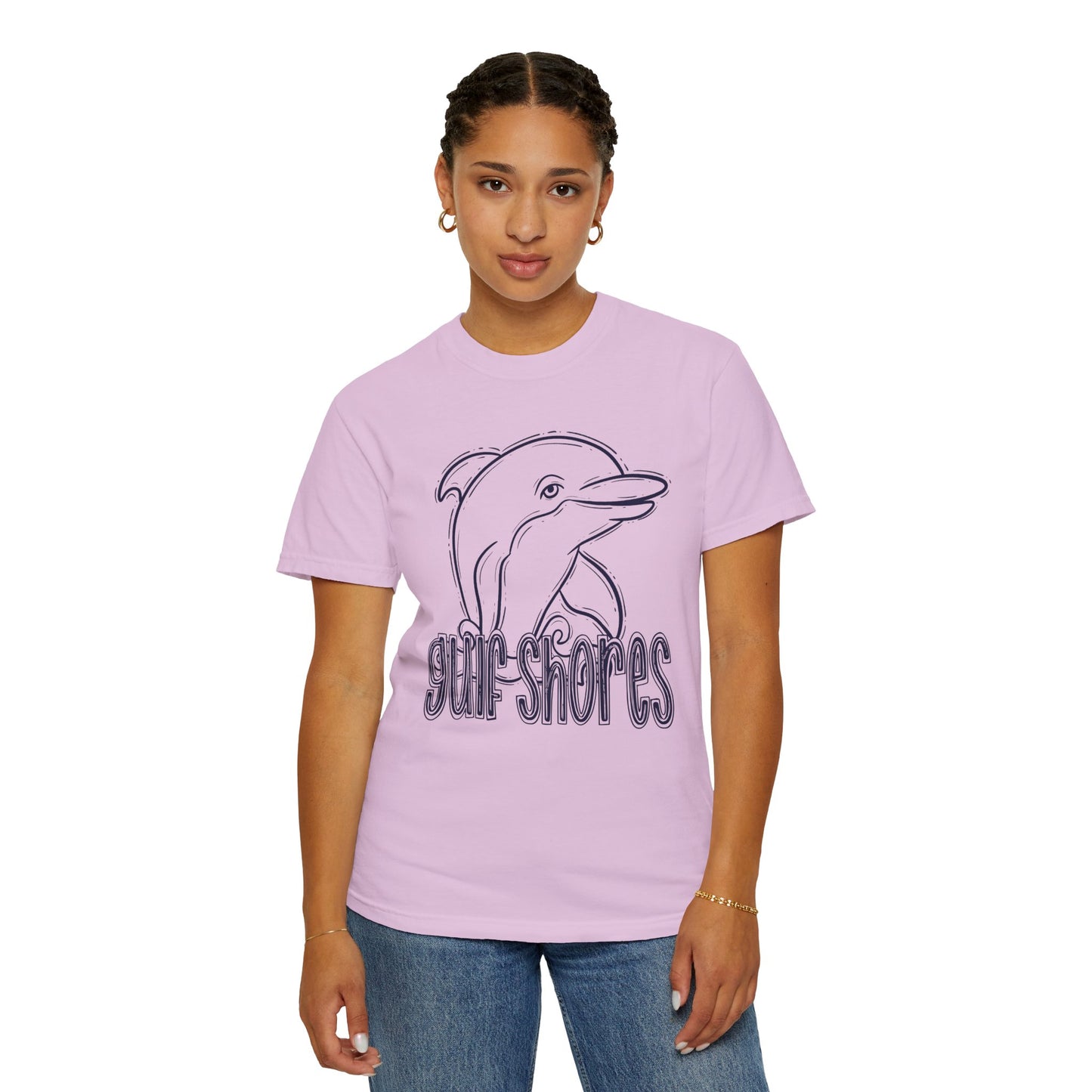Adult Dolphins Sketch - Comfort Colors