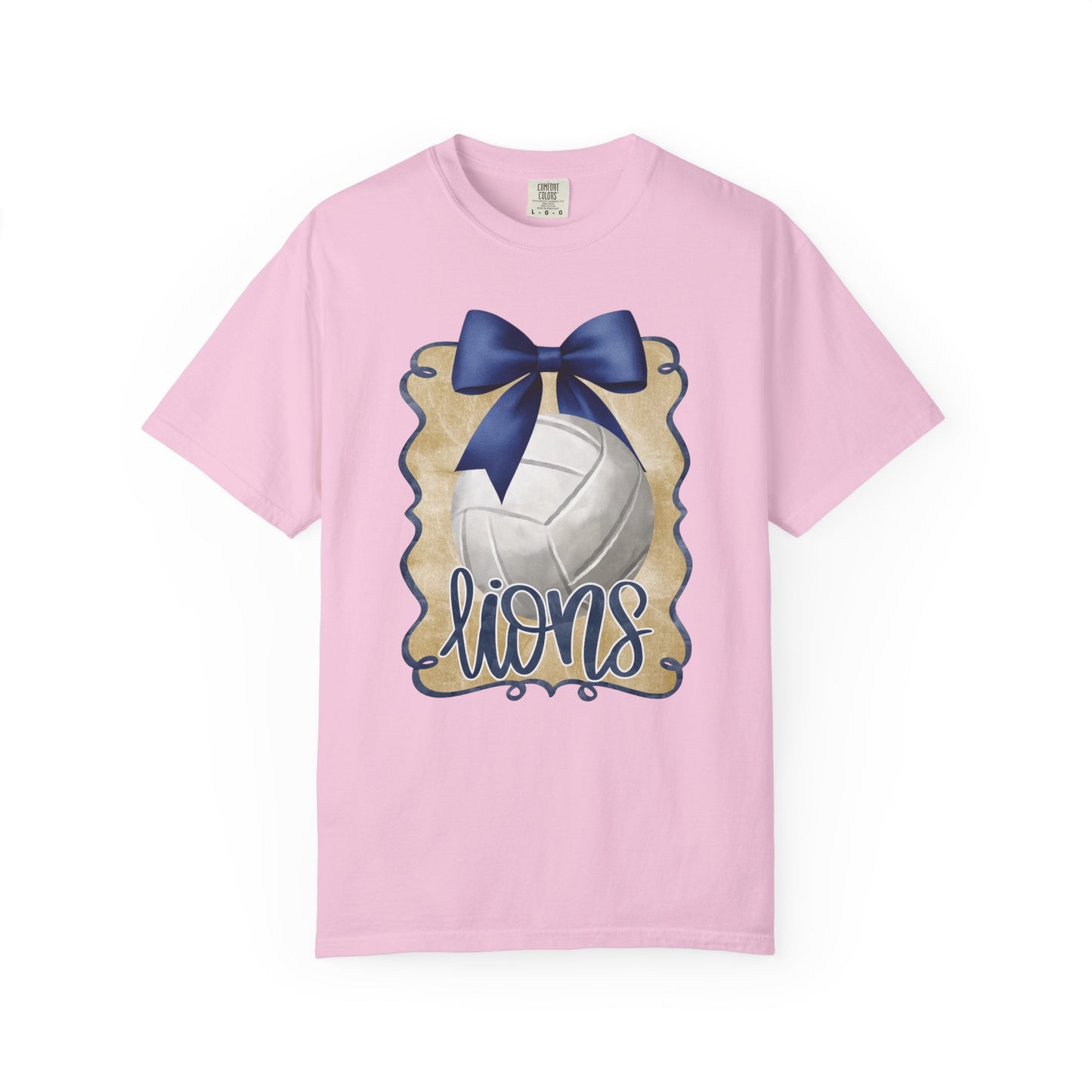Adult Foley Lions Volleyball Tee - Comfort Colors