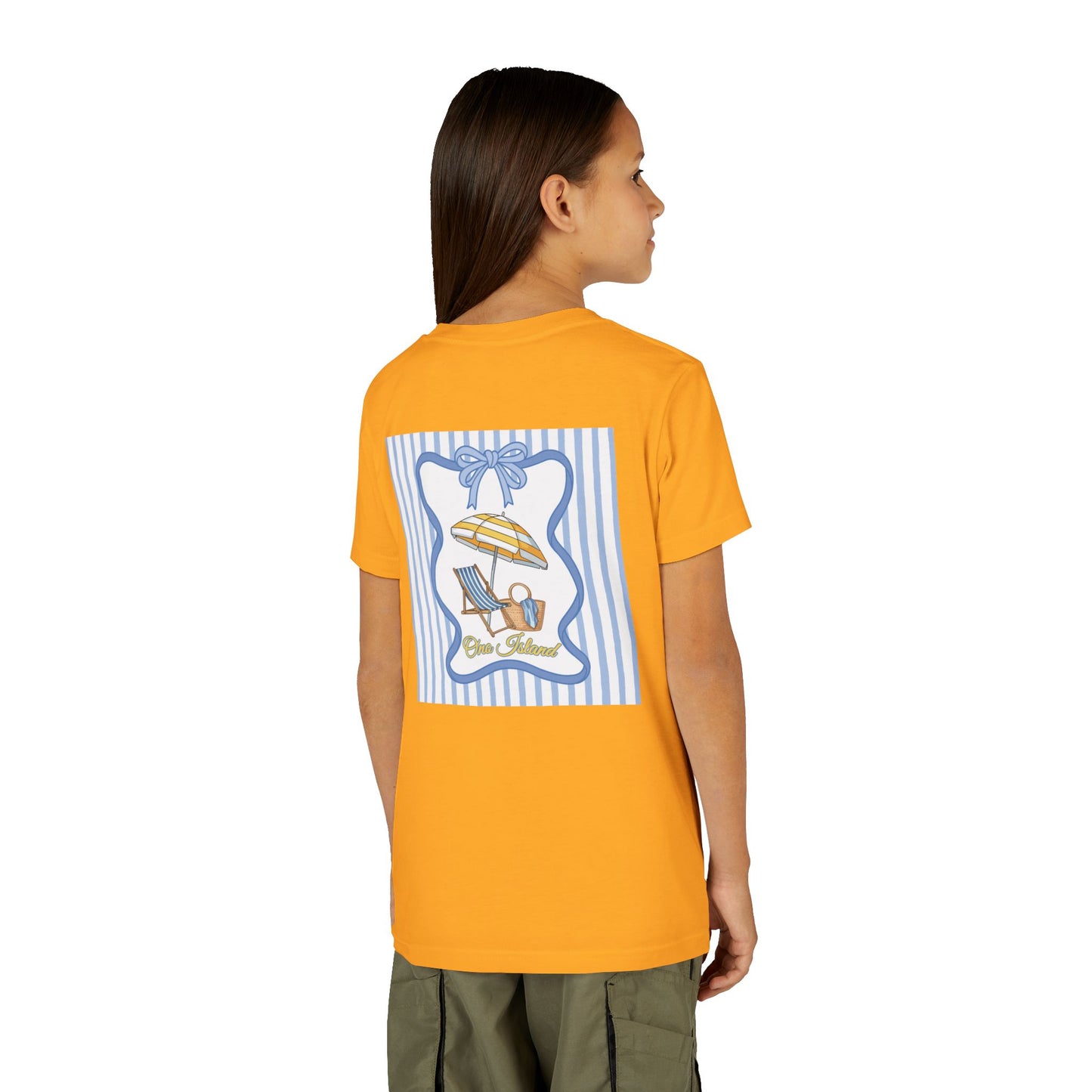 Youth Coquette Beachy Tee - Bella Canvas