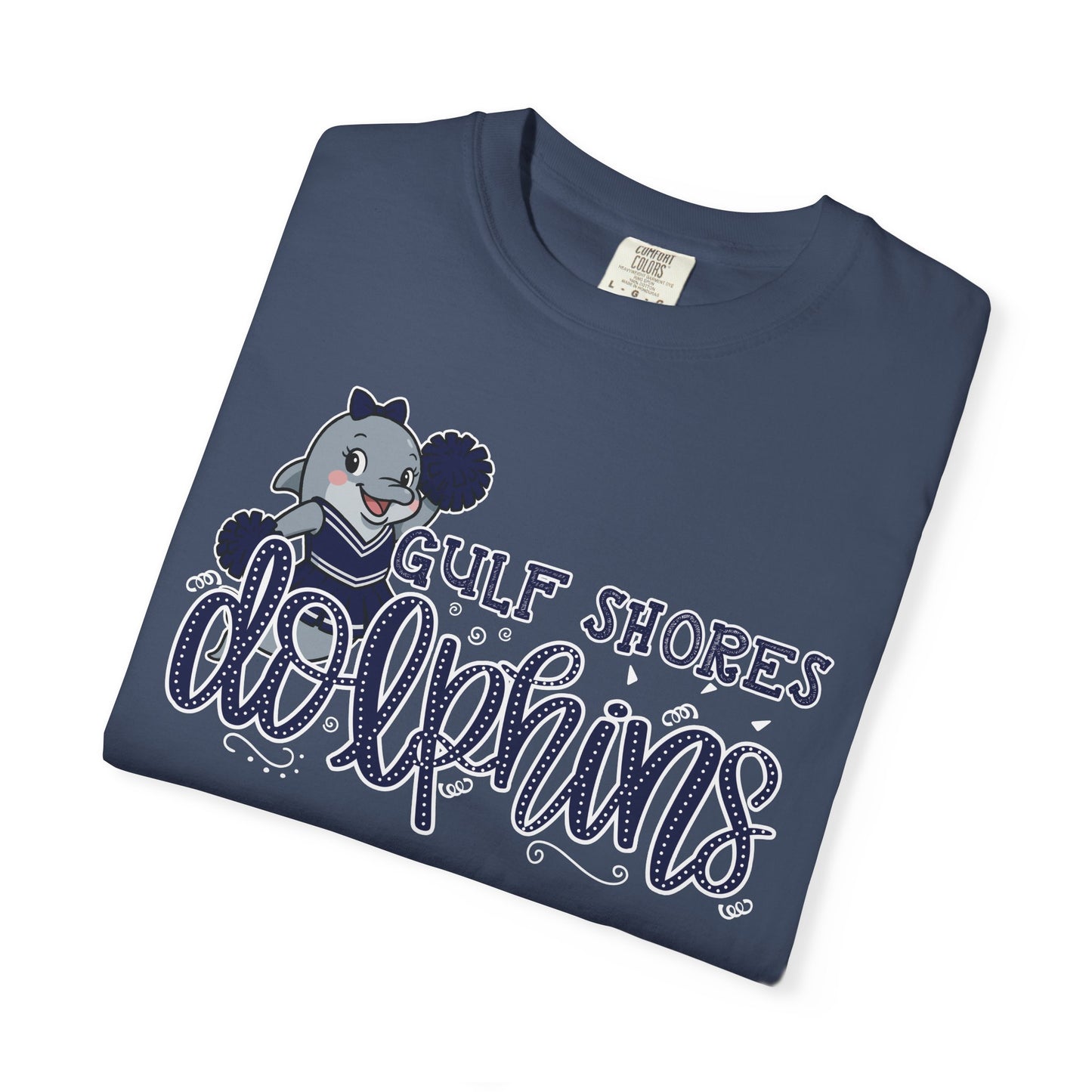 Dolphin Dots on Comfort Colors