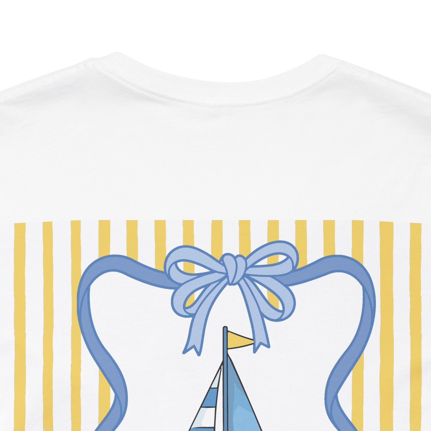 Adult Coquette Sailboat Tee - Bella Canvas