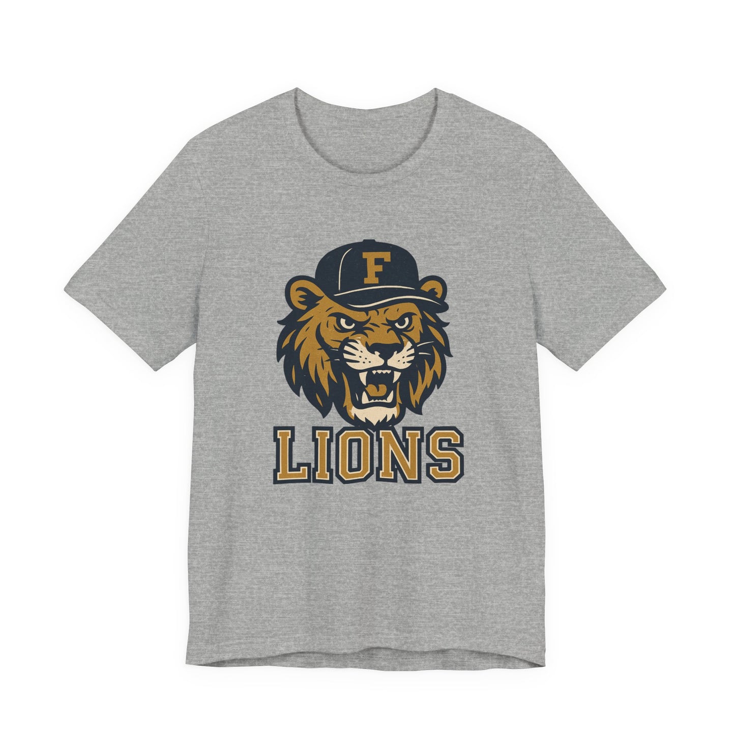 Adult Retro Roaring Lions Tee - Bella Canvas