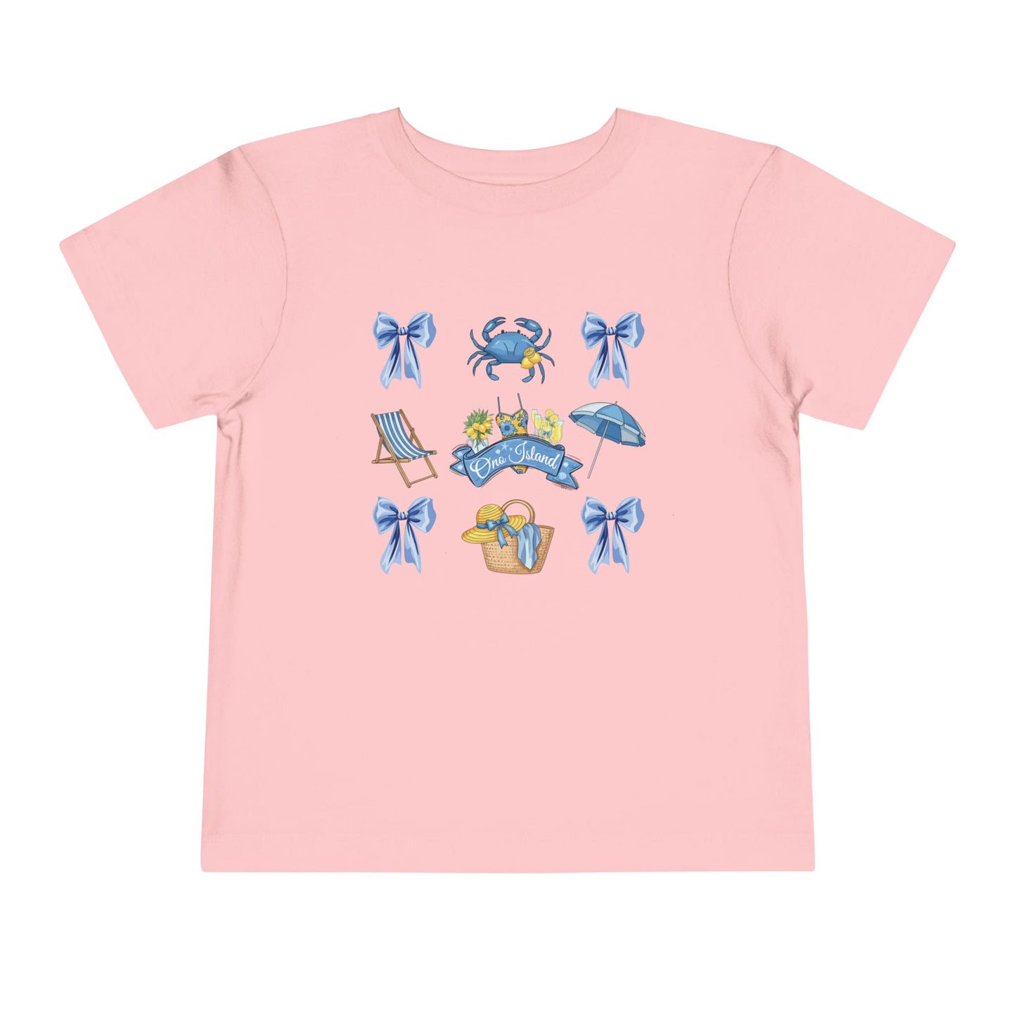 Toddler Coquette Ono Island Tee - Bella Canvas