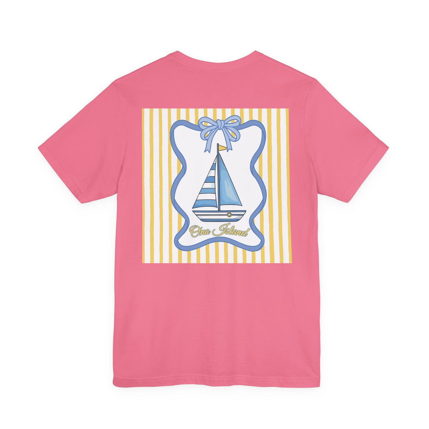 Adult Coquette Sailboat Tee - Bella Canvas